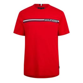 Tommy Hilfiger MONOTYPE CHEST STRIPE TEE