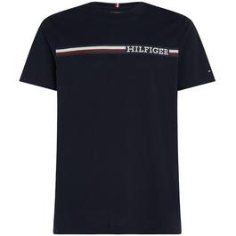 Tommy Hilfiger MONOTYPE CHEST STRIPE TEE