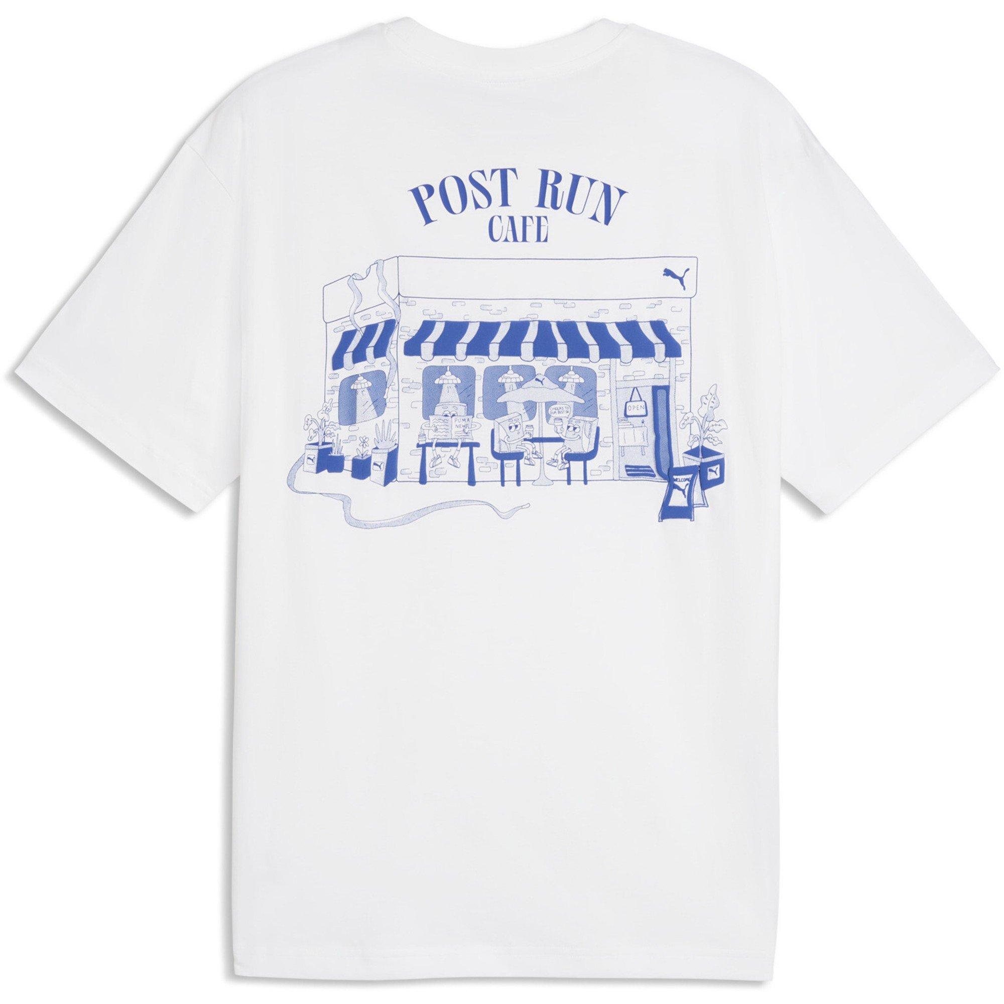 Puma White - Puma - Men's Graph Café Cotton Short-Sleeve T-Shirt - 2