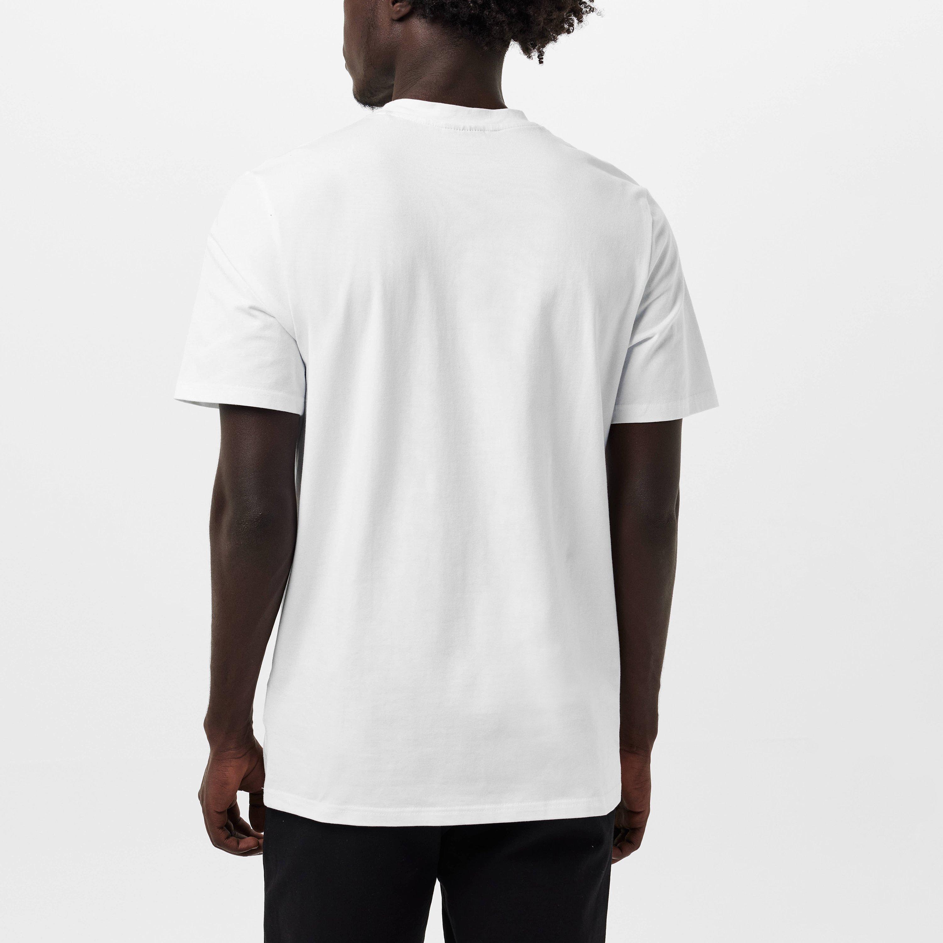 White/Stone - 11 Degrees - Mytton Graphic T-Shirt Mens - 4