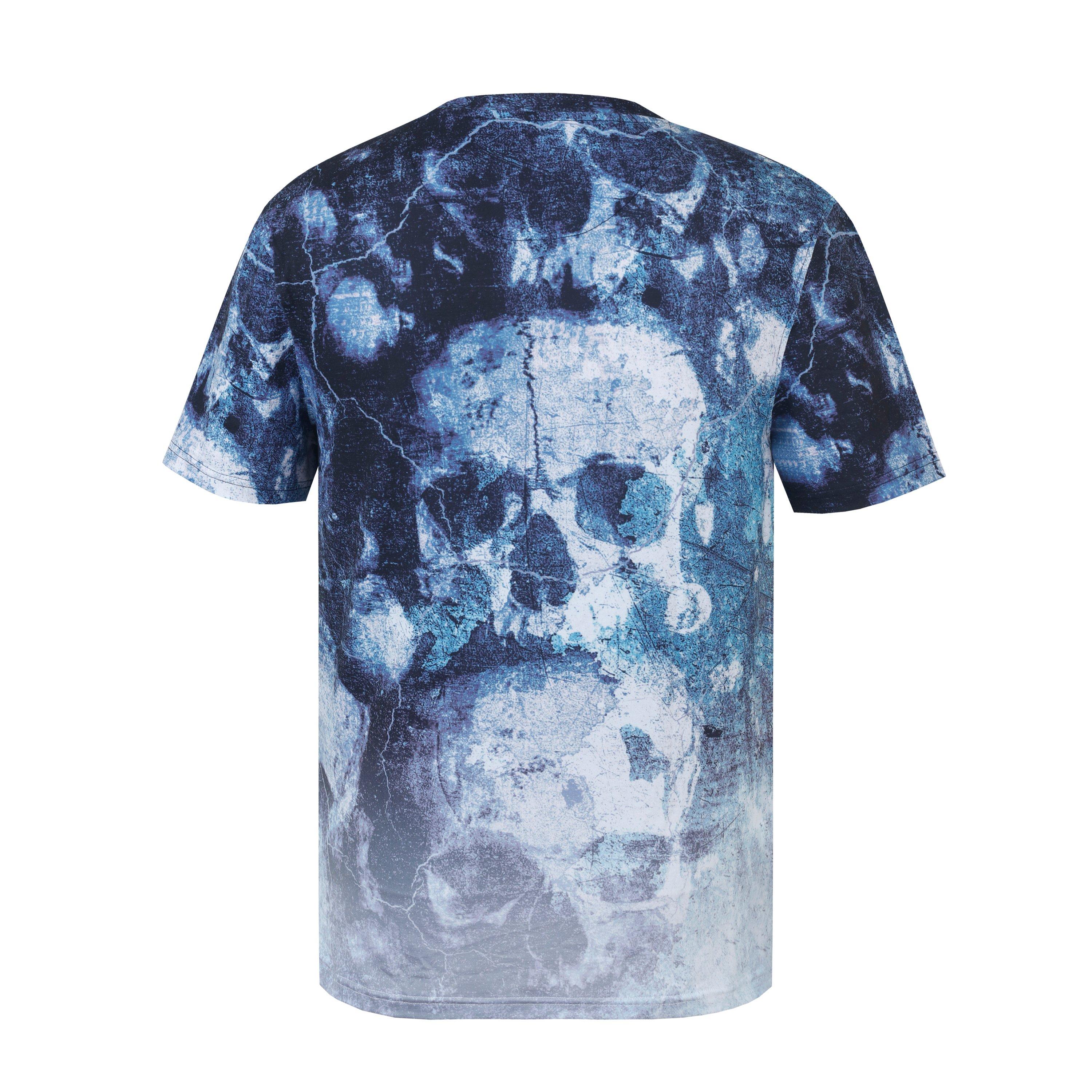 Navy Skull - Firetrap - Sub T Shirt Mens - 4