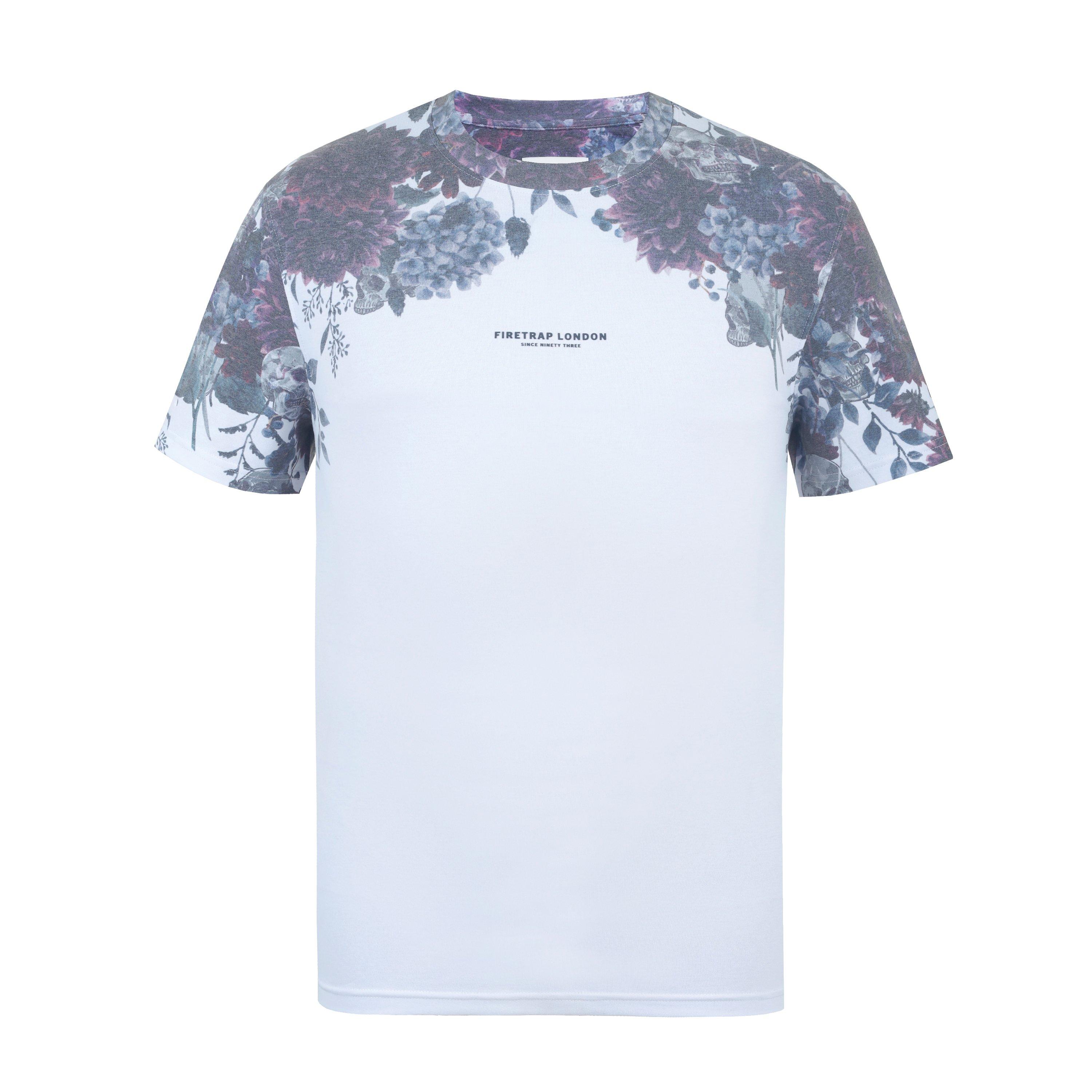 Firetrap Men's Sub T Shirt - Floral - L