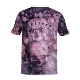 Firetrap Chiara Ferragni tie dye-print crew neck sweatshirt