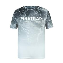 Firetrap Large Logo Hoodie