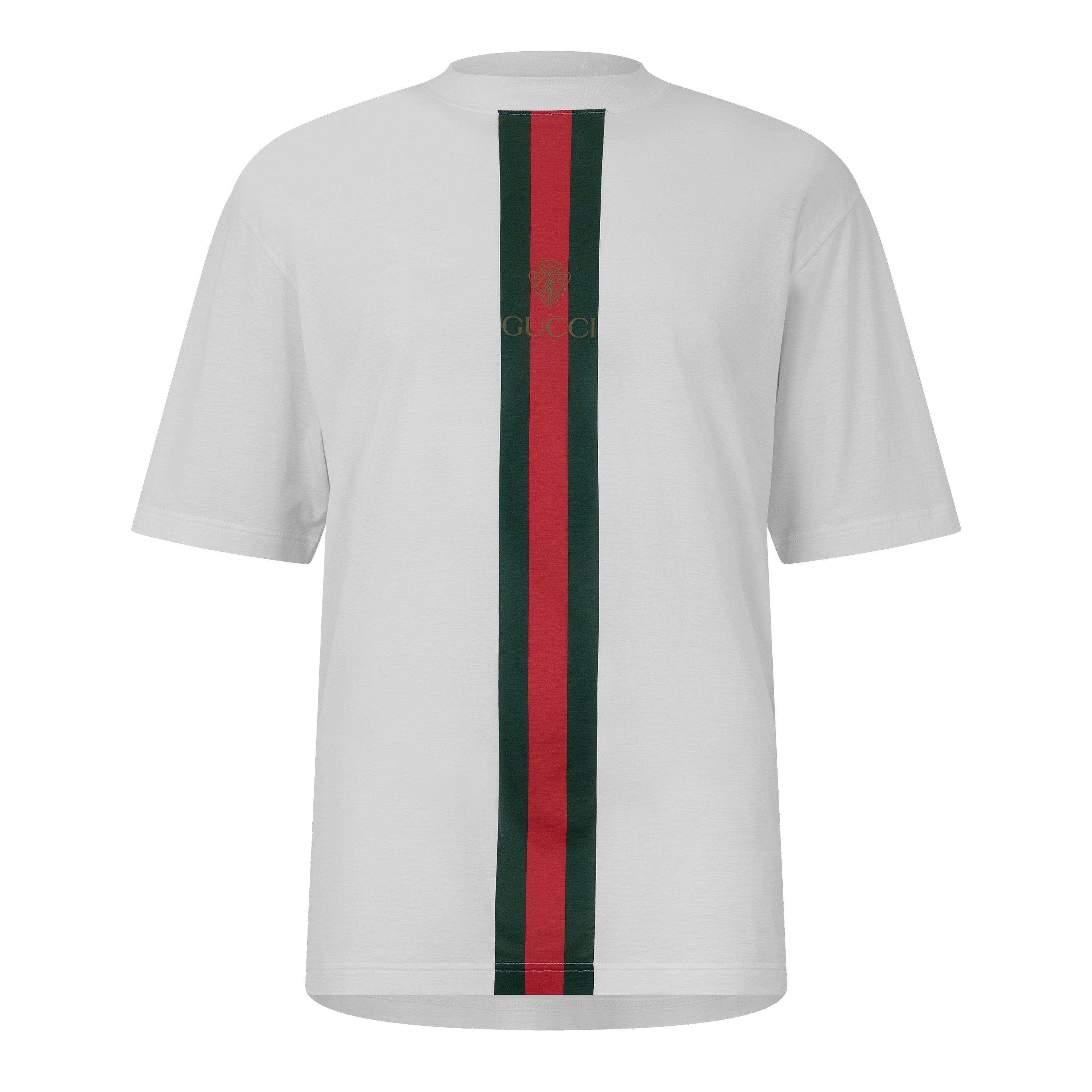 Black - Gucci - Gucci Web Tee Sn05 - 1