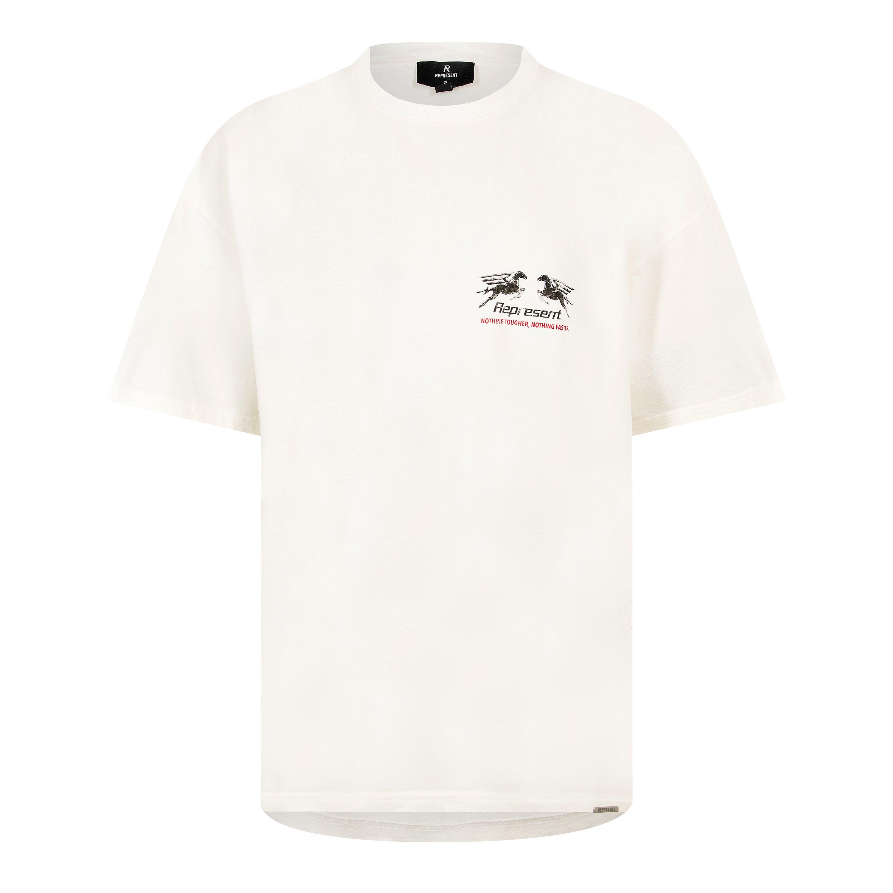 Represent Men's Oversized T-Shirt - Flat White - S