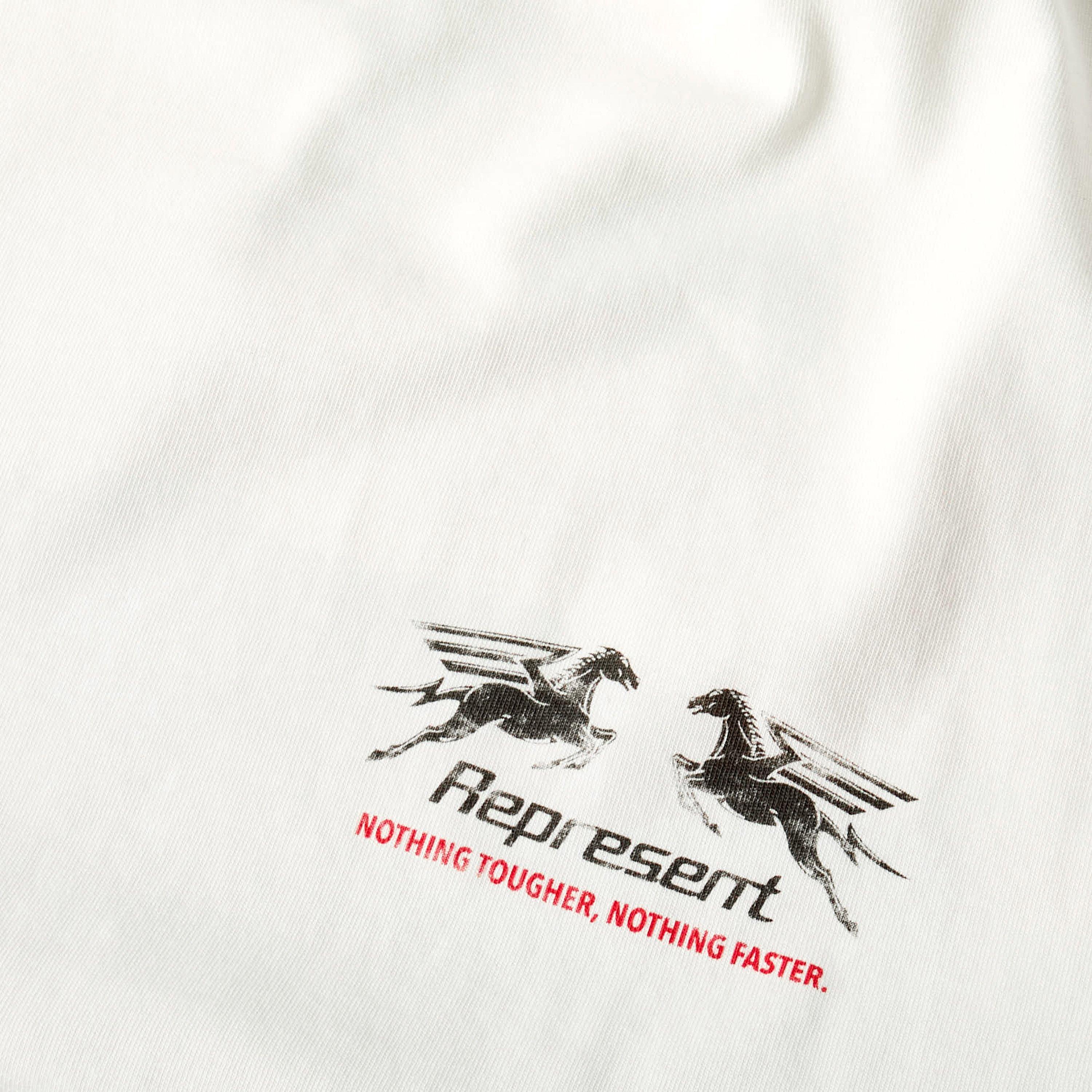Flat White - Represent - Men's Oversized T-Shirt - 5