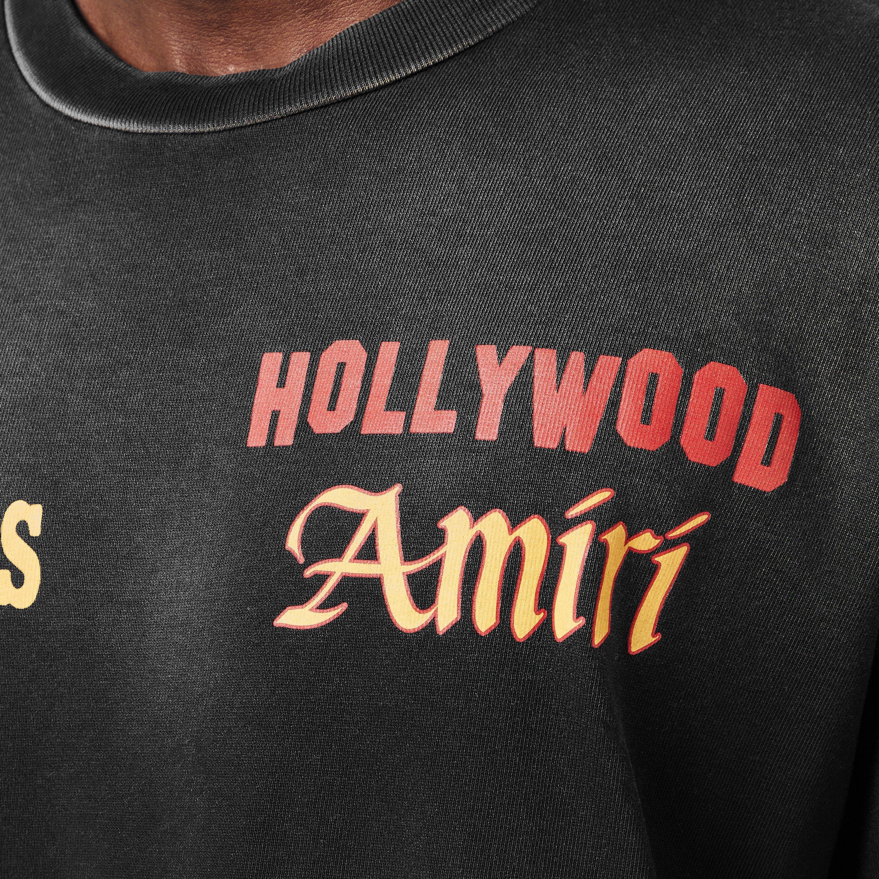 Black - Amiri - Men's Sinners Oversized T-Shirt - 5