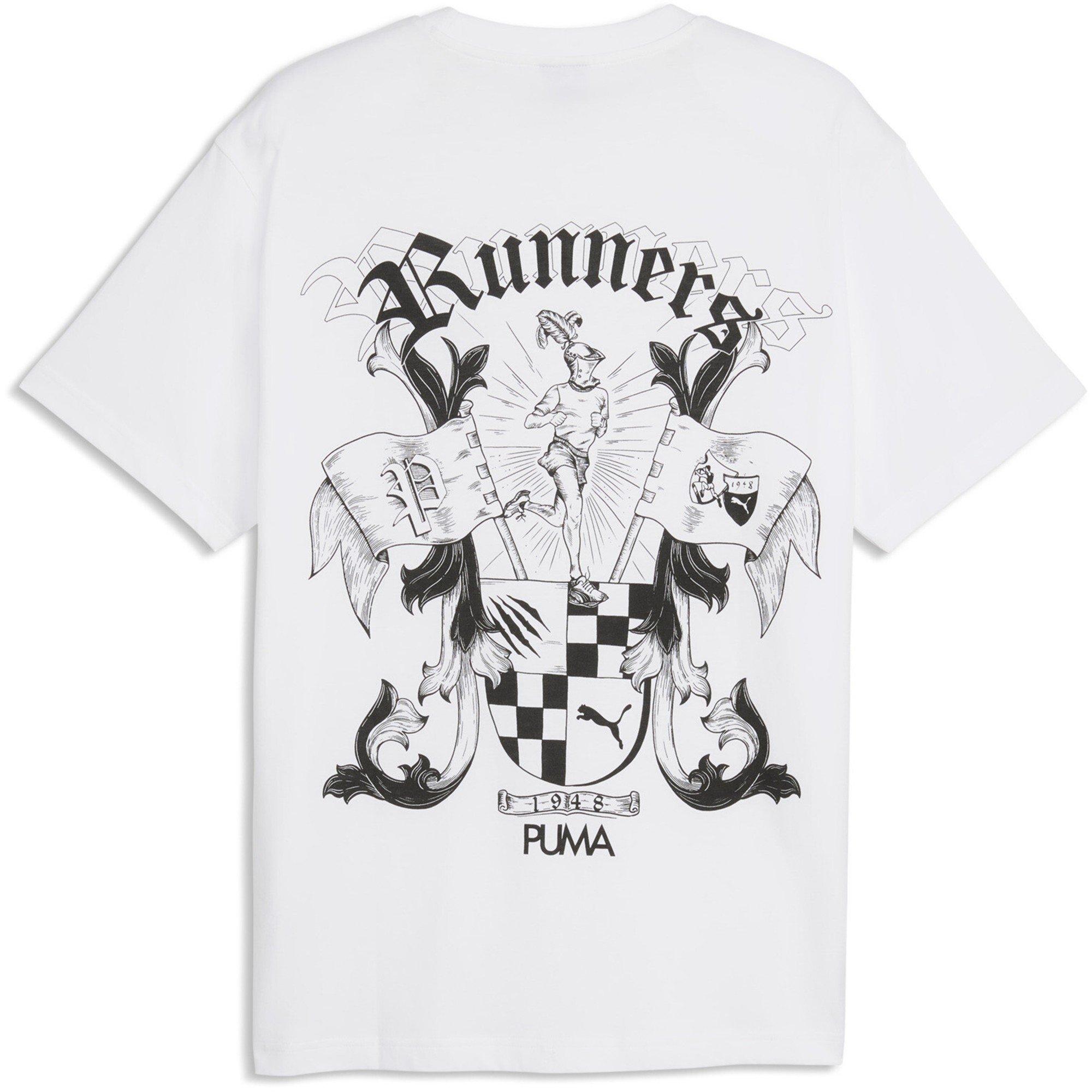 Puma White - Puma - Men's Medieval Cotton Short-Sleeve T-Shirt - 2