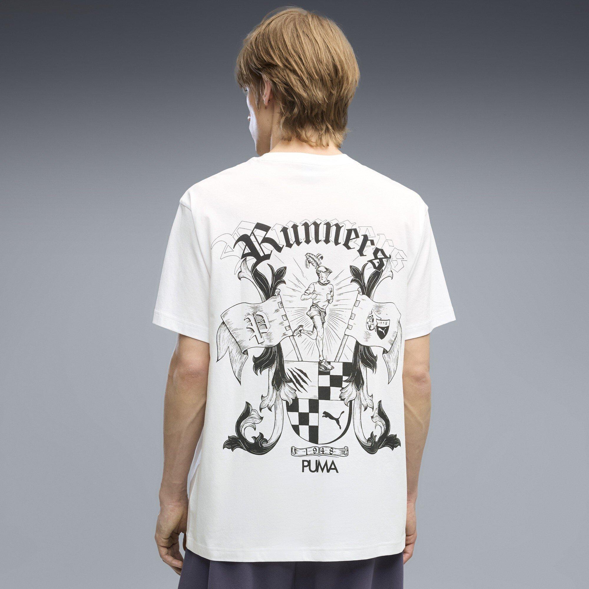 Puma White - Puma - Men's Medieval Cotton Short-Sleeve T-Shirt - 4