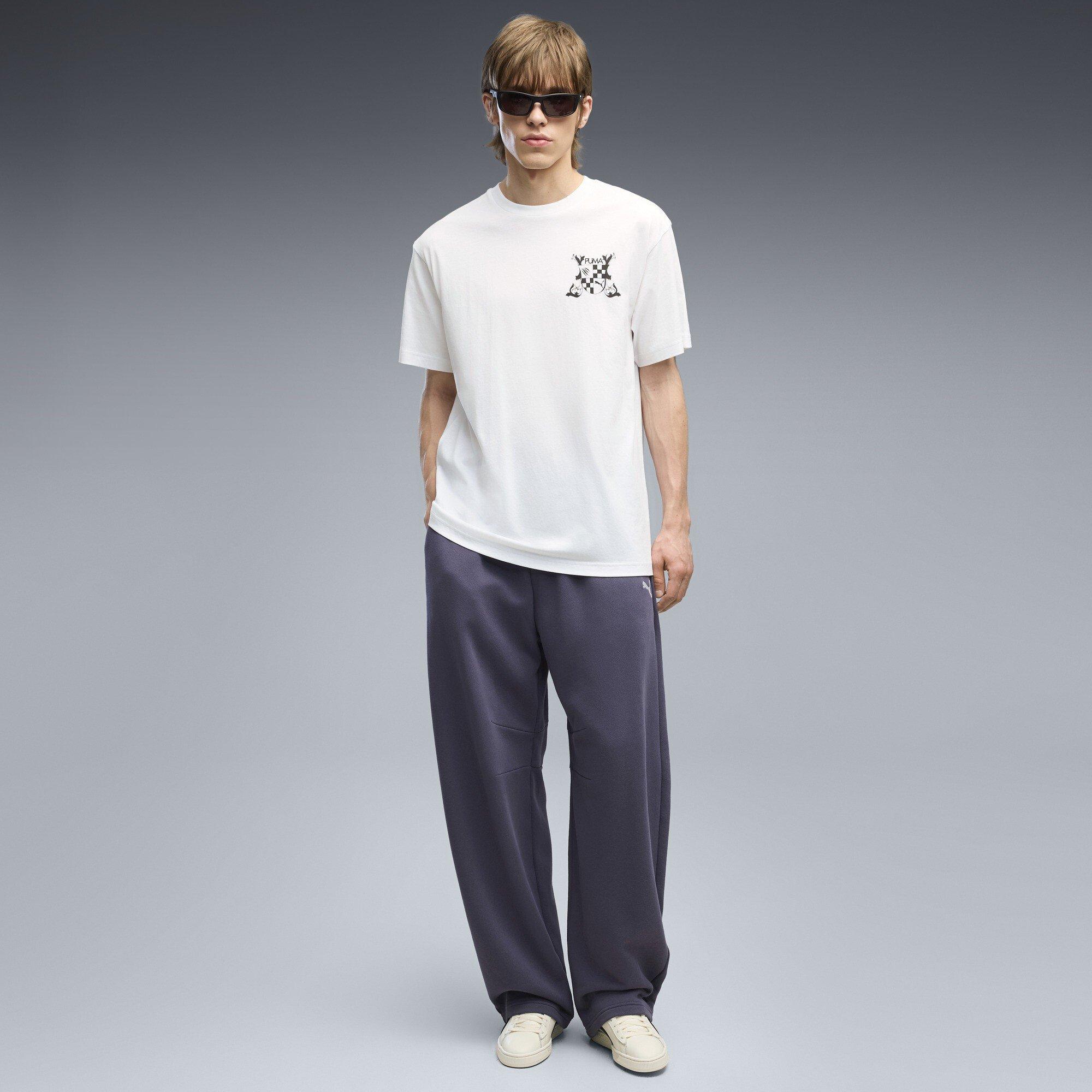 Puma White - Puma - Men's Medieval Cotton Short-Sleeve T-Shirt - 5