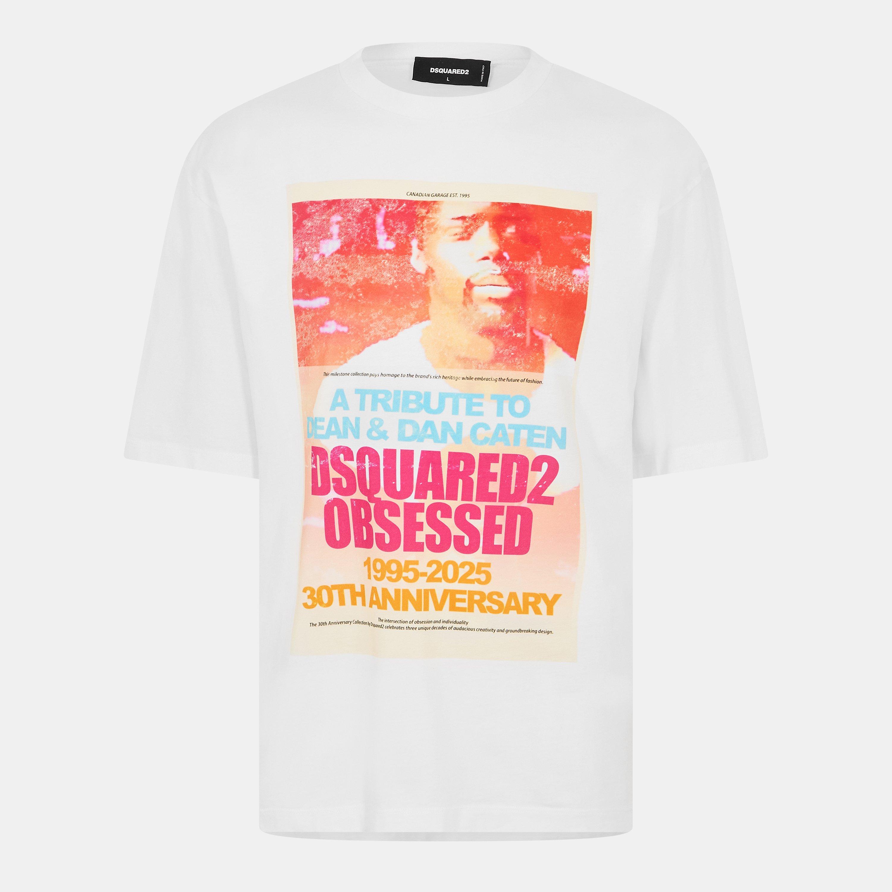 DSquared2 Men's Oversized T-Shirt, Design
