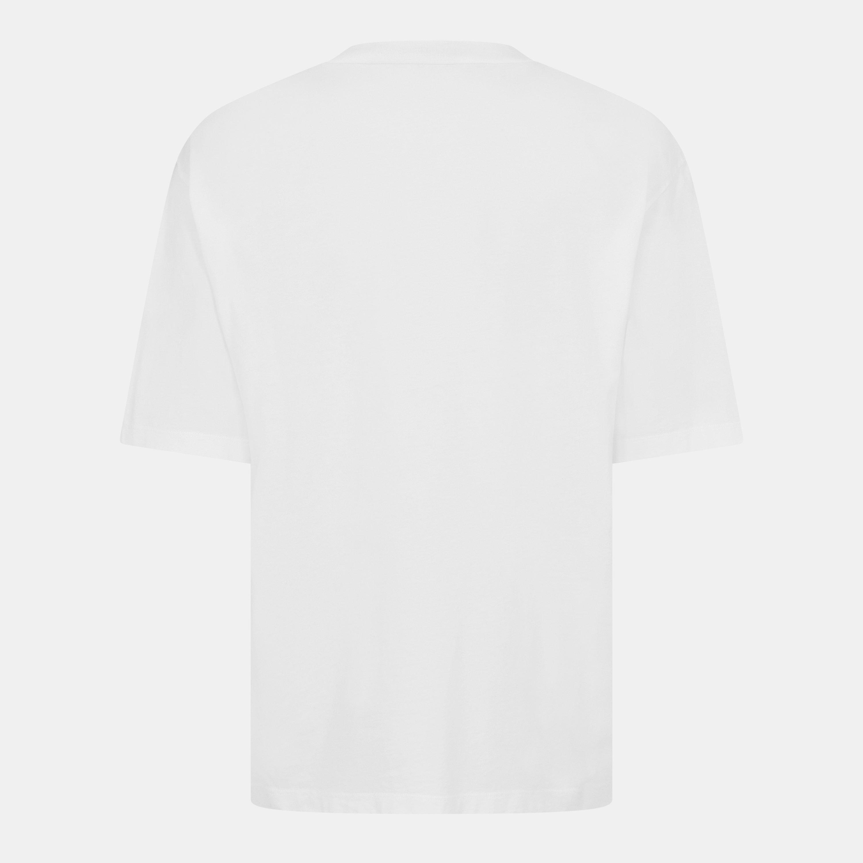 White - DSquared2 - Men's Oversized T-Shirt - 2