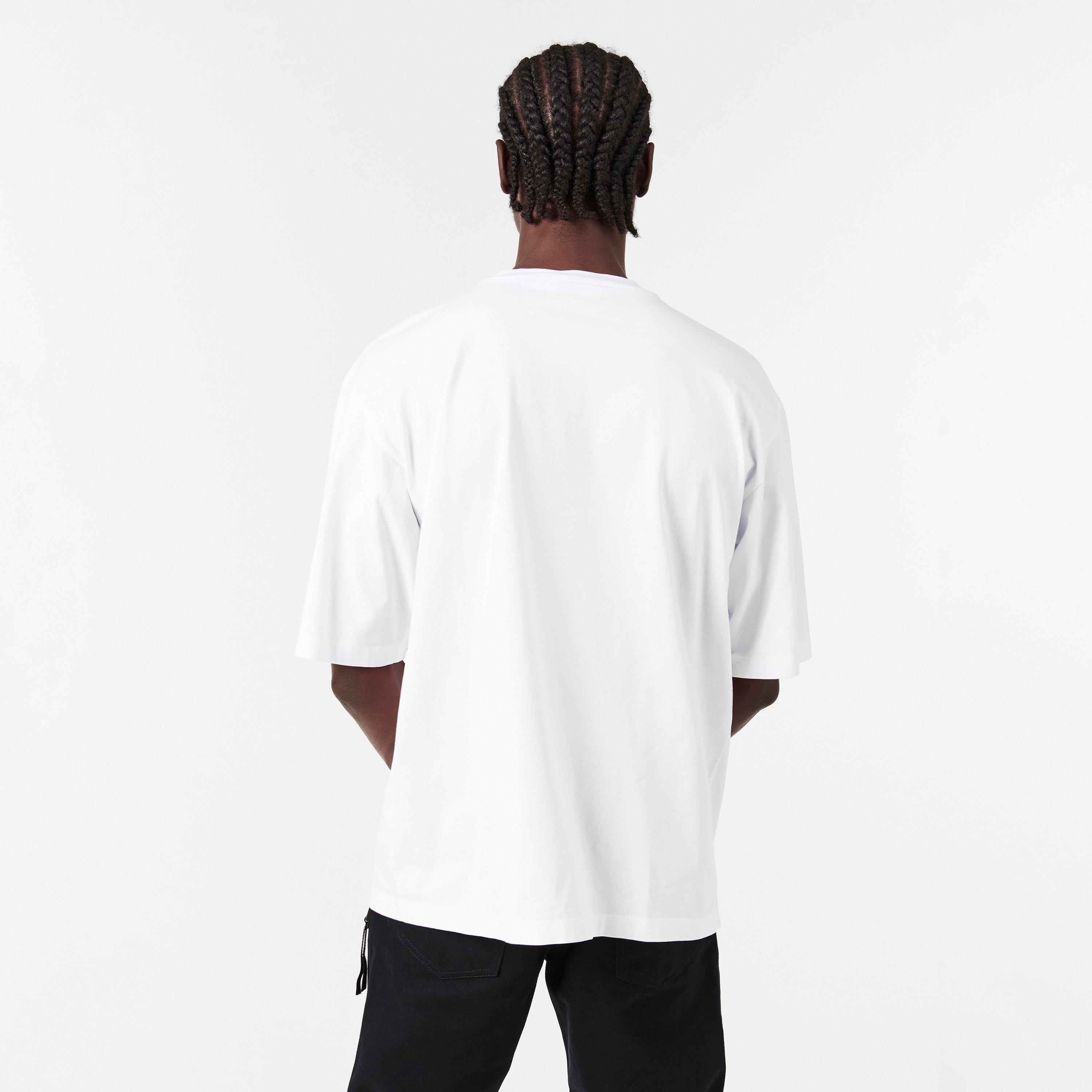 White - DSquared2 - Men's Oversized T-Shirt - 4
