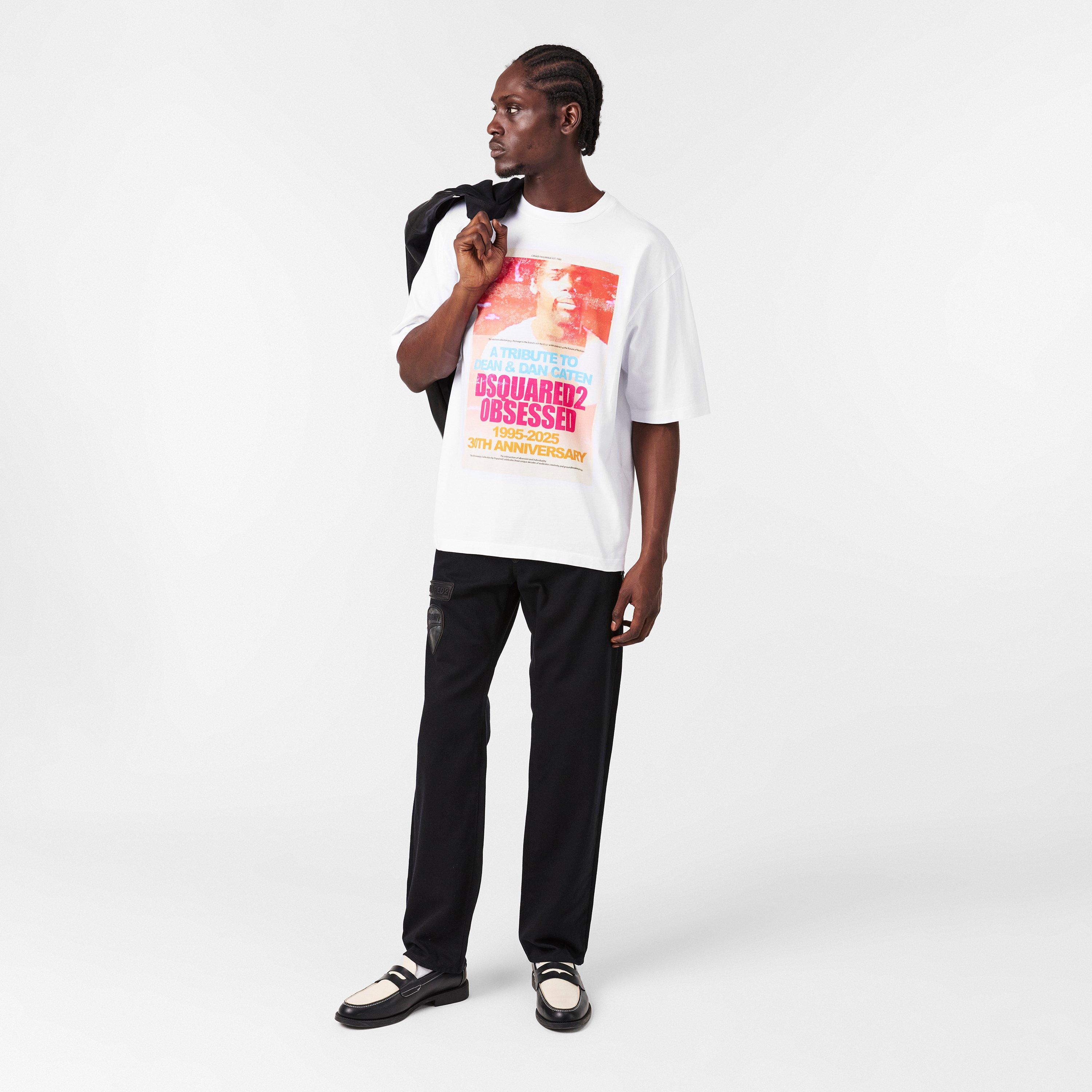 DSquared2 Men's Oversized T-Shirt | Cruise Fashion