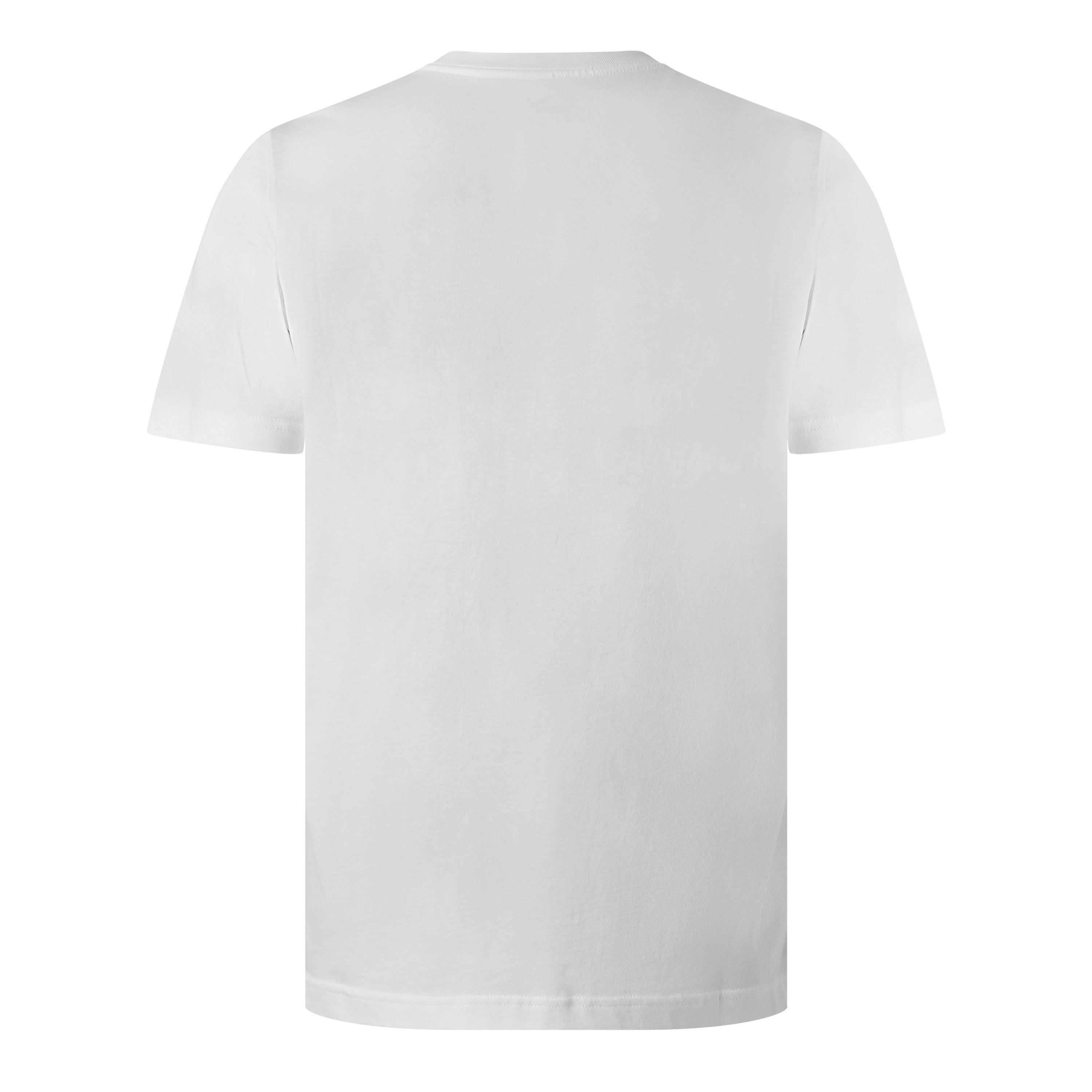 Wit - Puma - Puma Ts Blank Tee T-Shirt Mens - 2