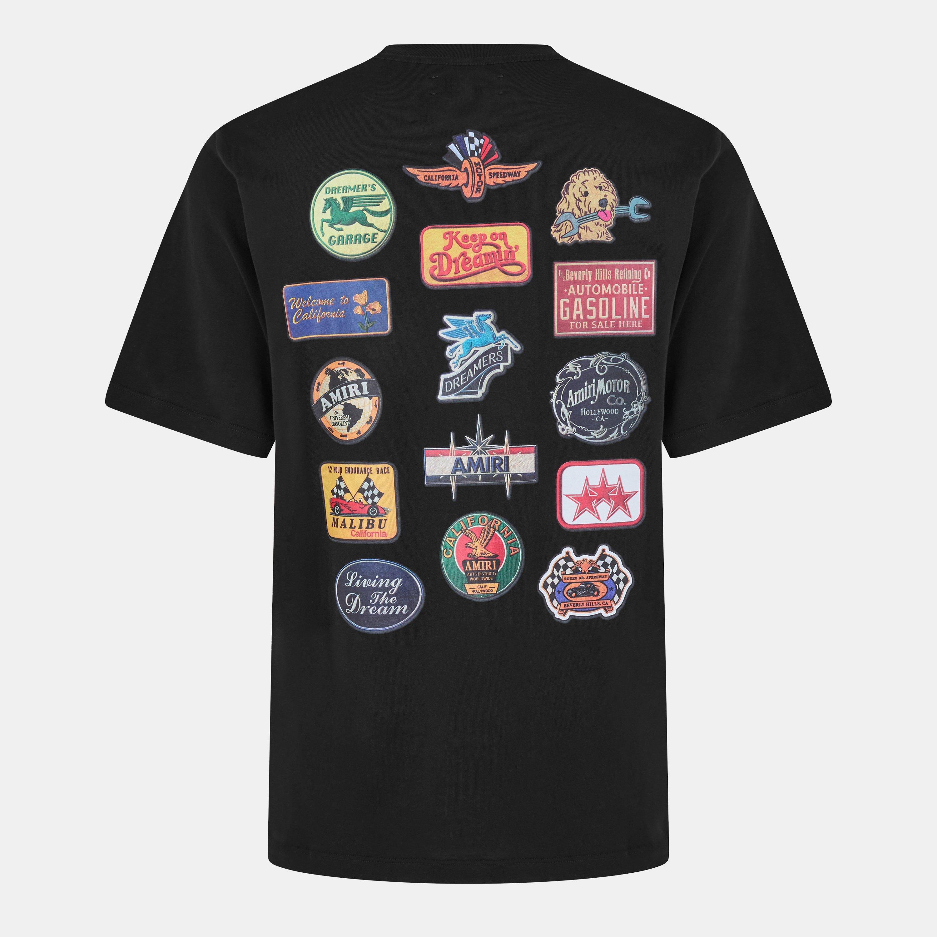 Black - Amiri - Men's Regular Fit T-Shirt - 2