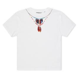 Marcelo Burlon Necklace Print T-Shirt Juniors