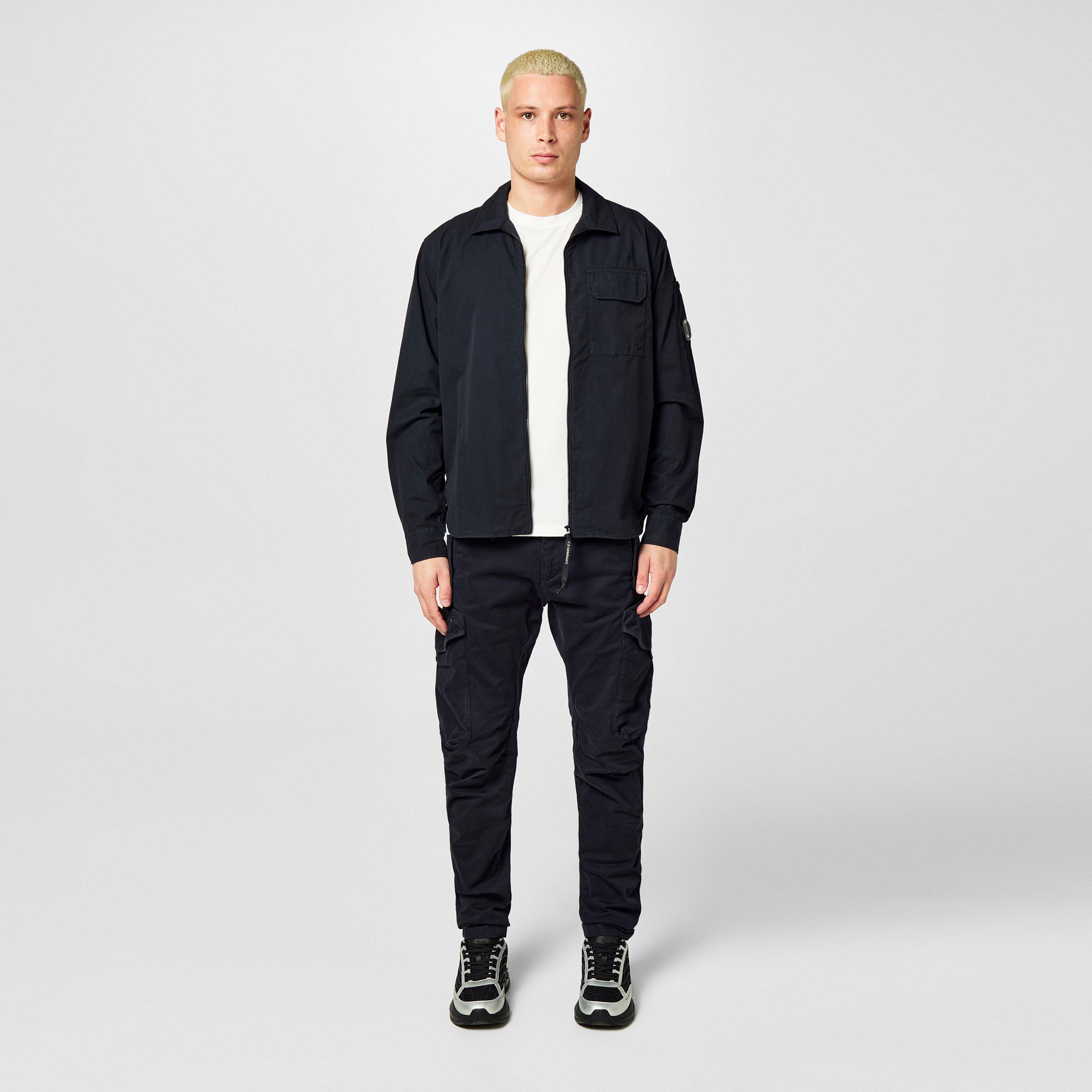 Gauze White 103 - CP Company - Men's Regular Fit Basic T-Shirt - 5