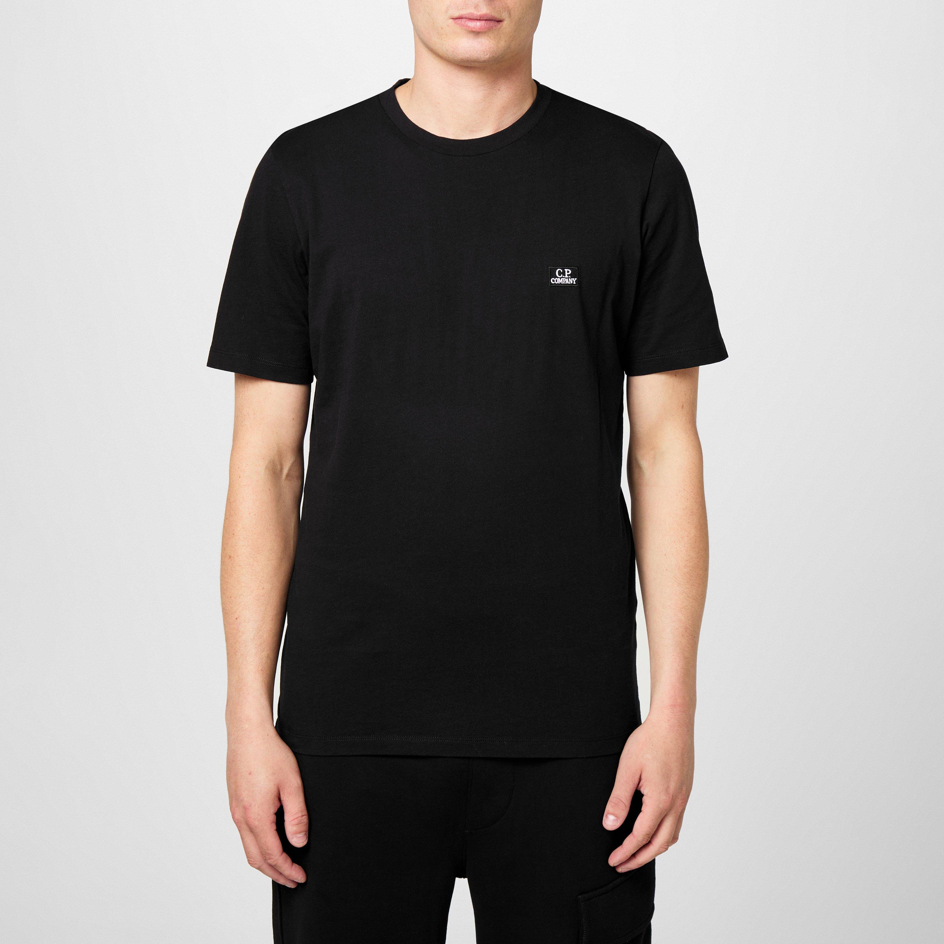 Black 999 - CP Company - Mens 30/1 Jersey T-Shirt - 3