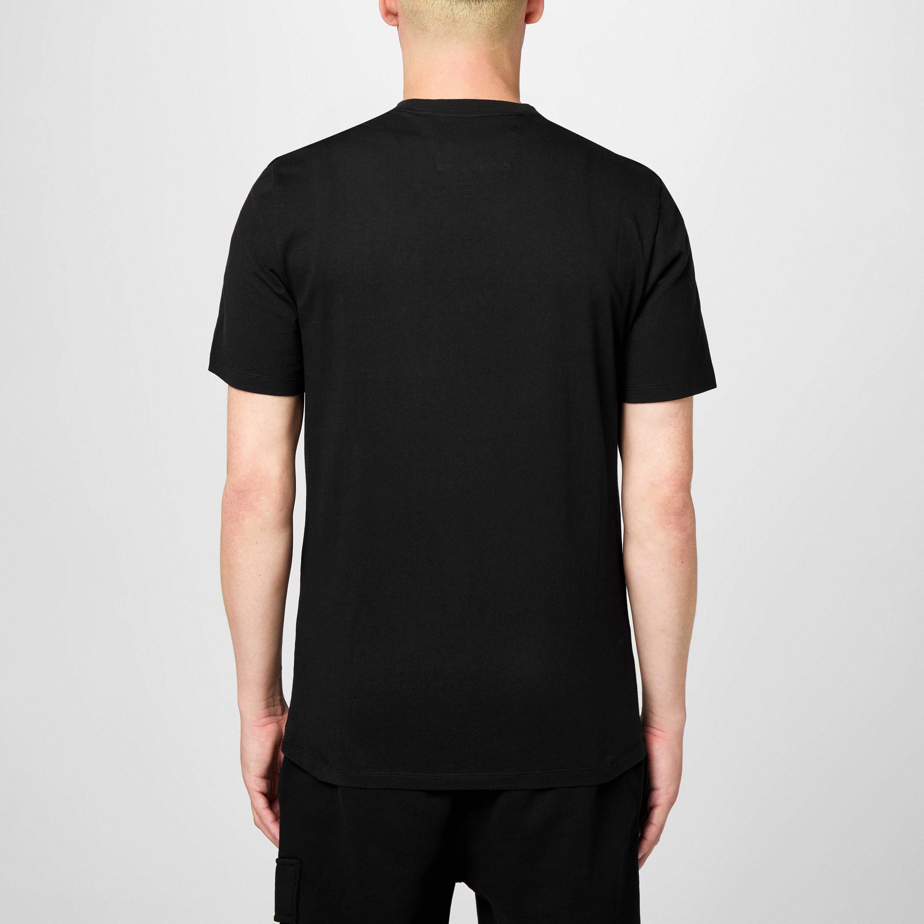 Black 999 - CP Company - Mens 30/1 Jersey T-Shirt - 4