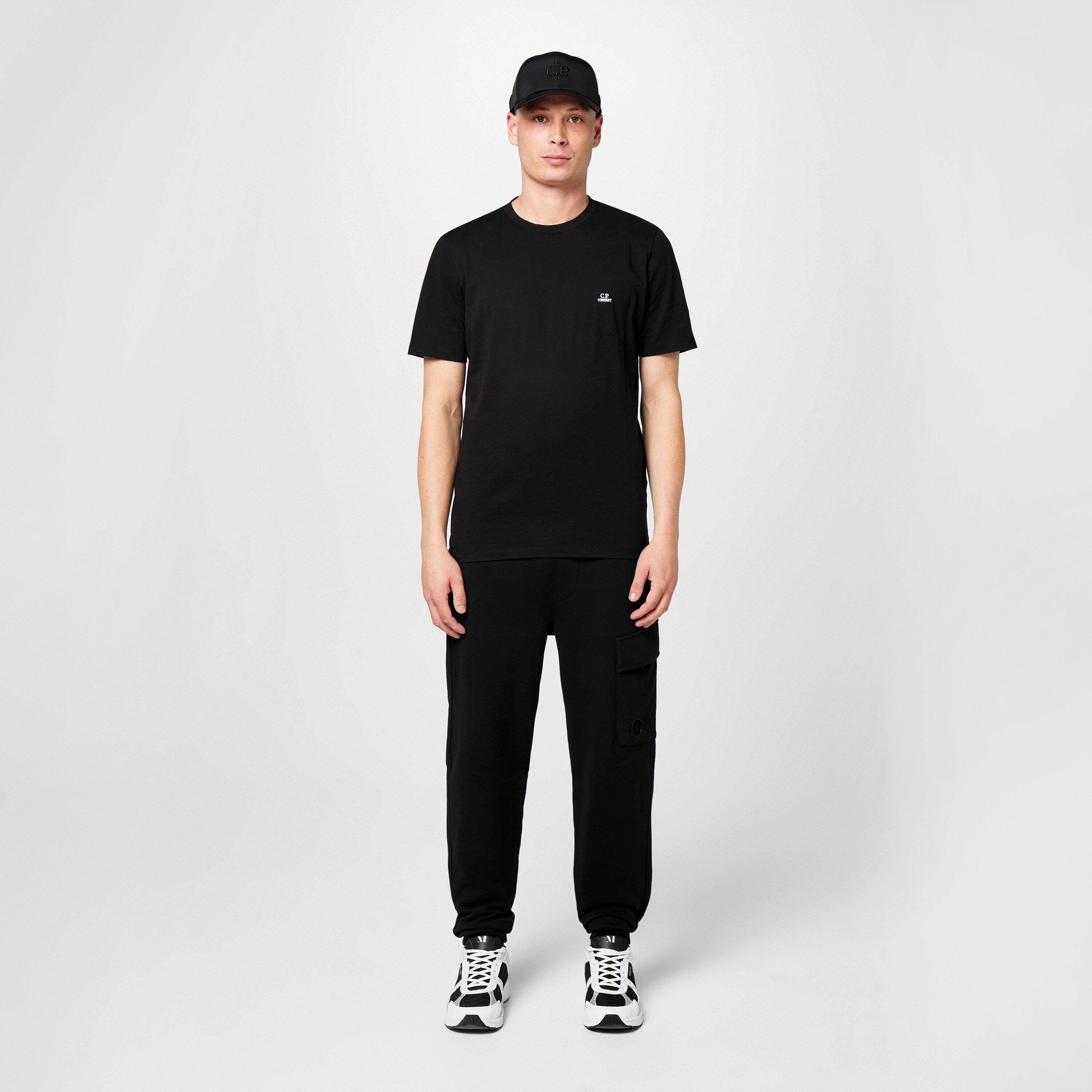 Black 999 - CP Company - Mens 30/1 Jersey T-Shirt - 6