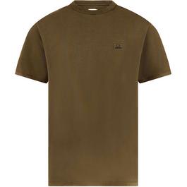 CP Company Embroidered Logo T Shirt