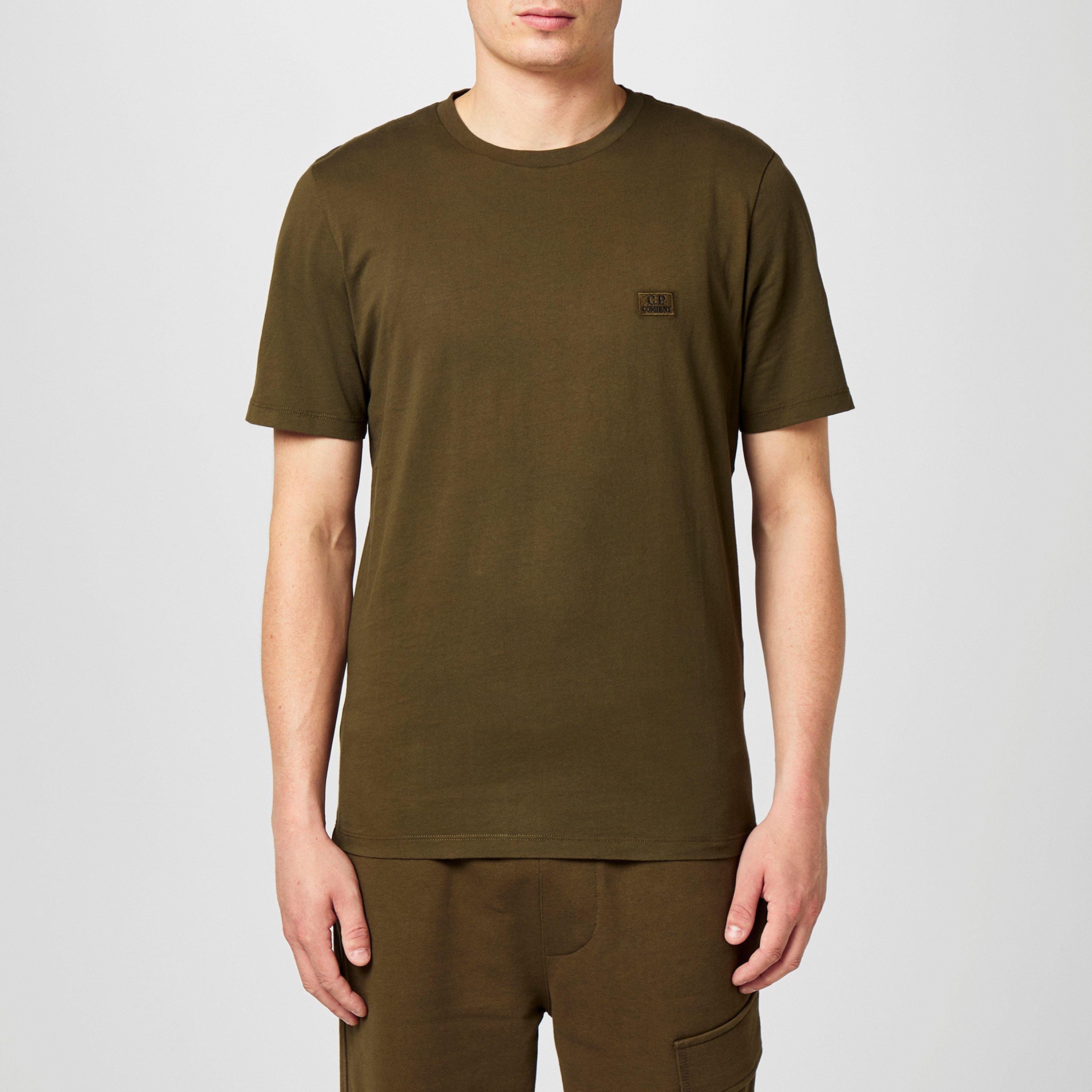 Ivy Green 683 - CP Company - Men's Regular Fit Basic T-Shirt - 3