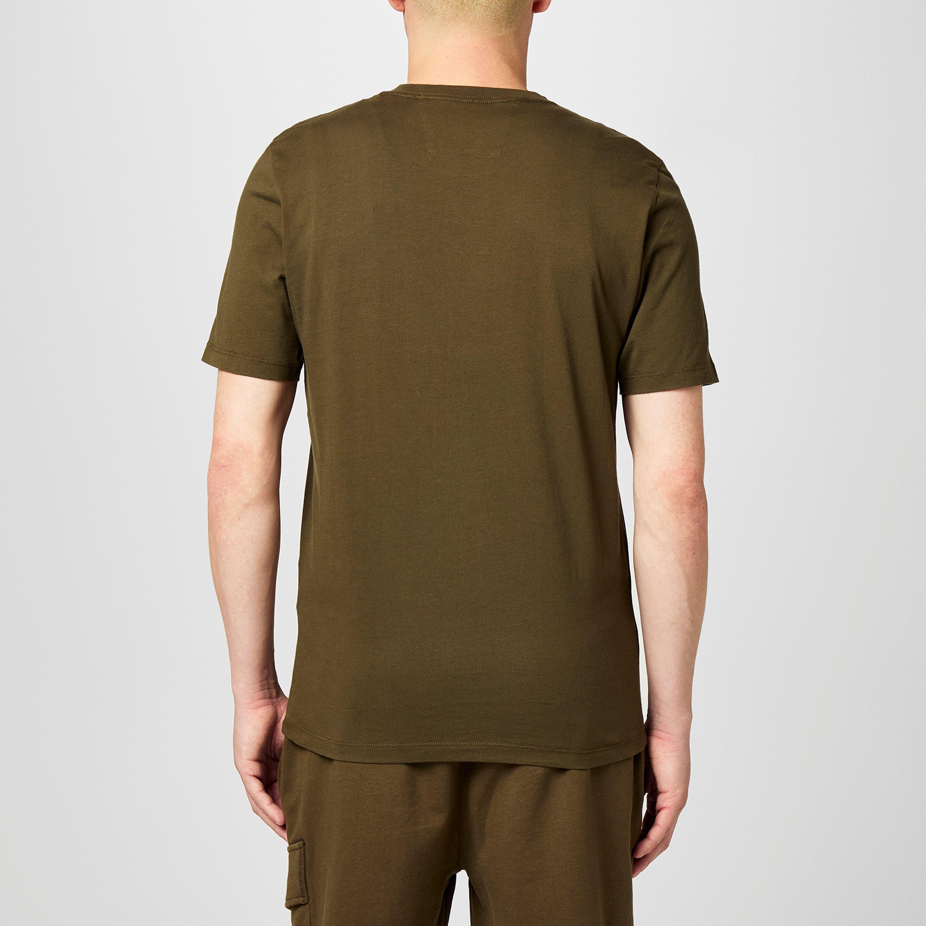 Ivy Green 683 - CP Company - Men's Regular Fit Basic T-Shirt - 4