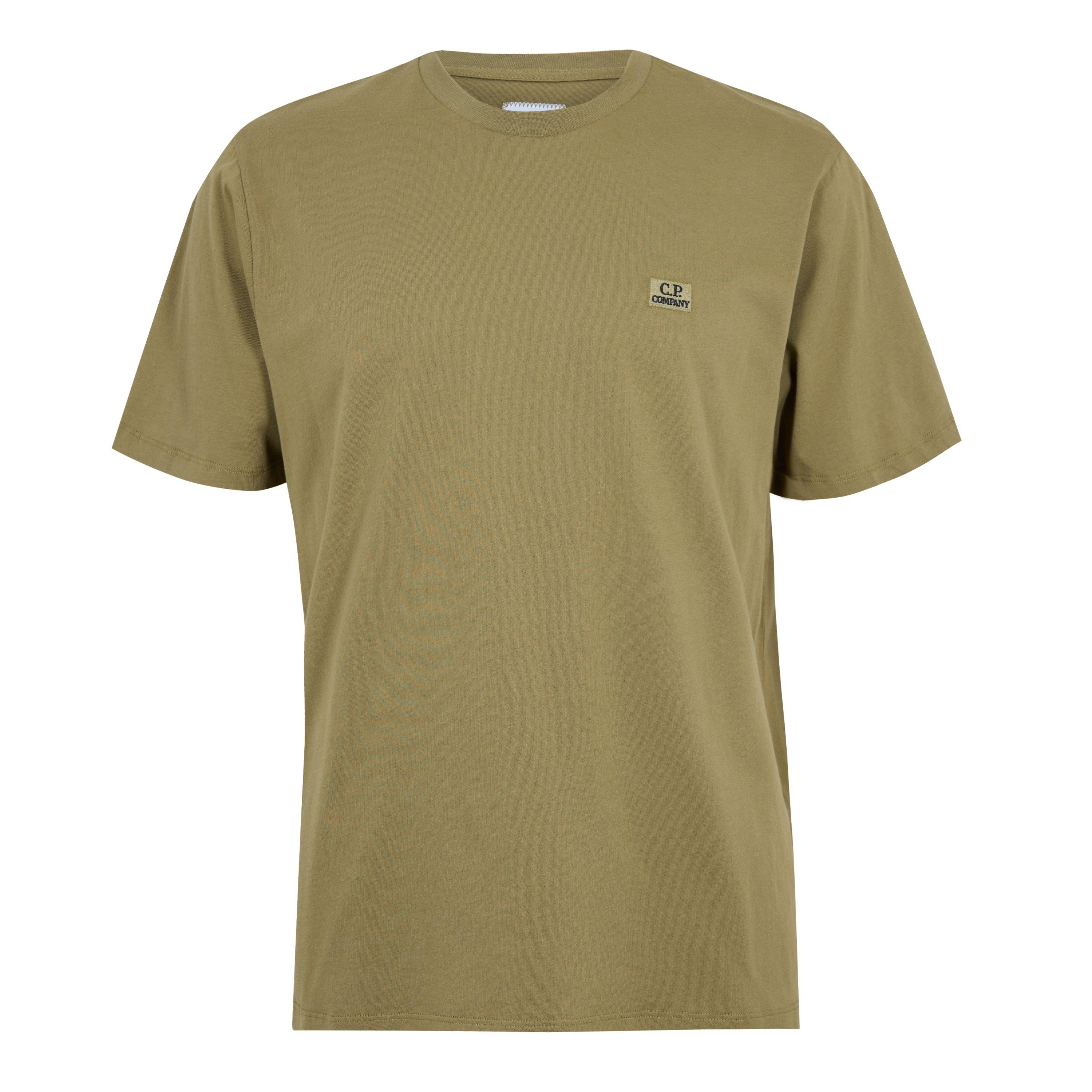 Cp Company Men's 30/1 Jersey T-Shirt - Dried Herb 644 - XS (44)