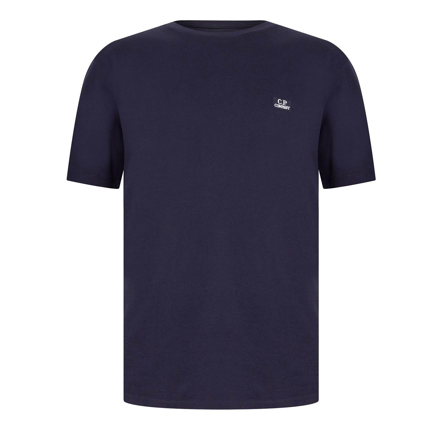 Cp Company Men's 30/1 Jersey T-Shirt - Total Eclip 888 - 2XL (54)