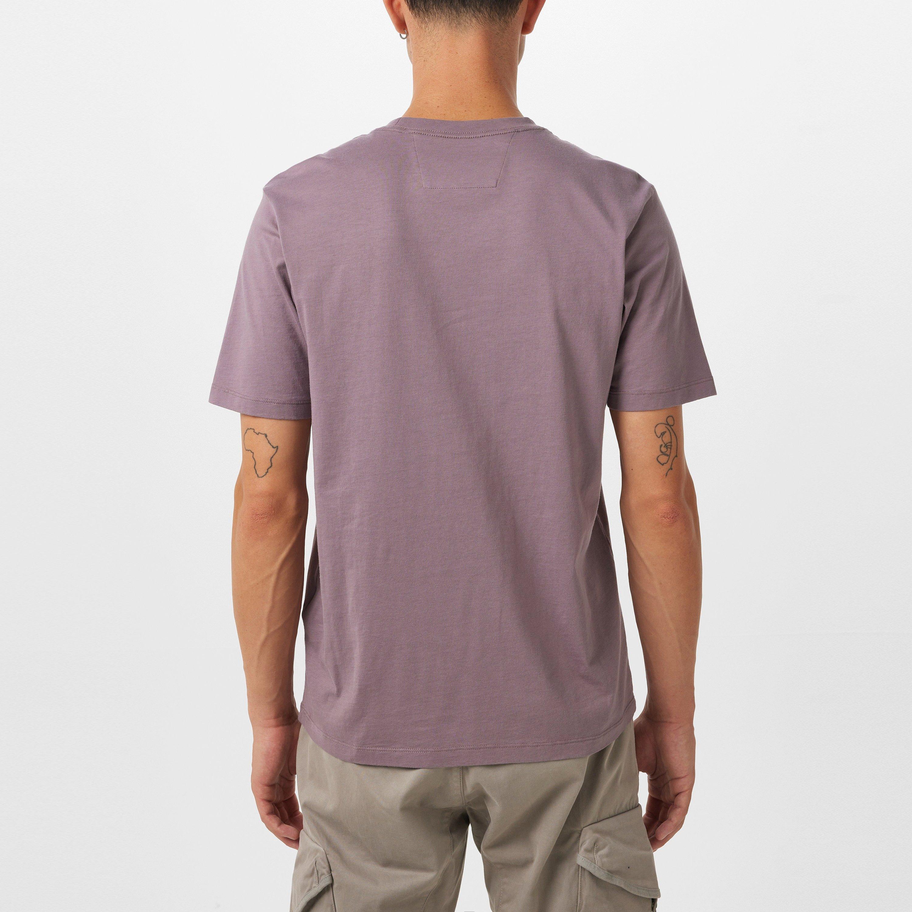 Purple Dove 735 - CP Company - Men's Regular Fit Basic T-Shirt - 4