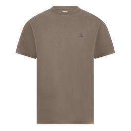 CP Company Embroidered Logo T Shirt