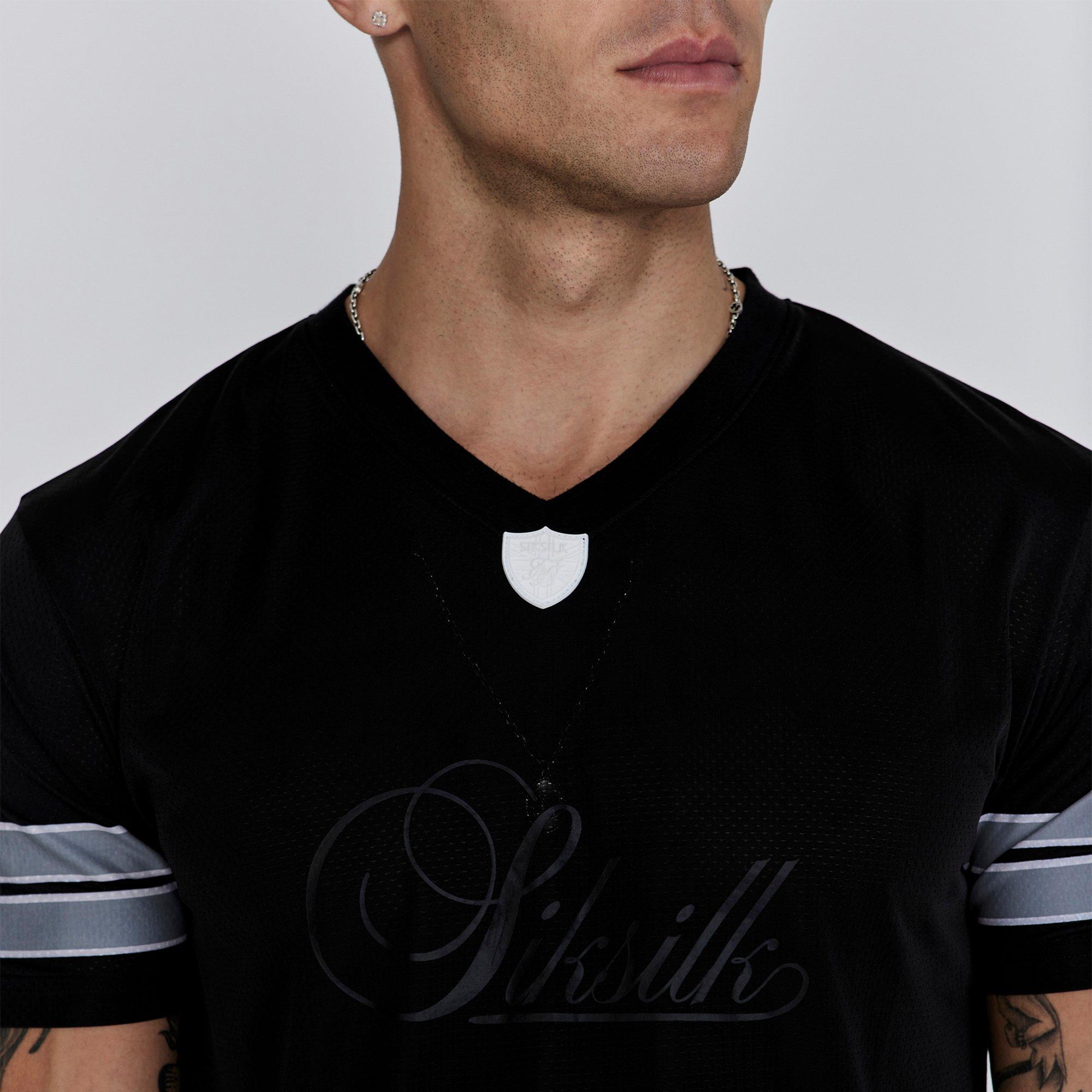 Nero - SikSilk - Slim Fit Sports T-Shirt - 2