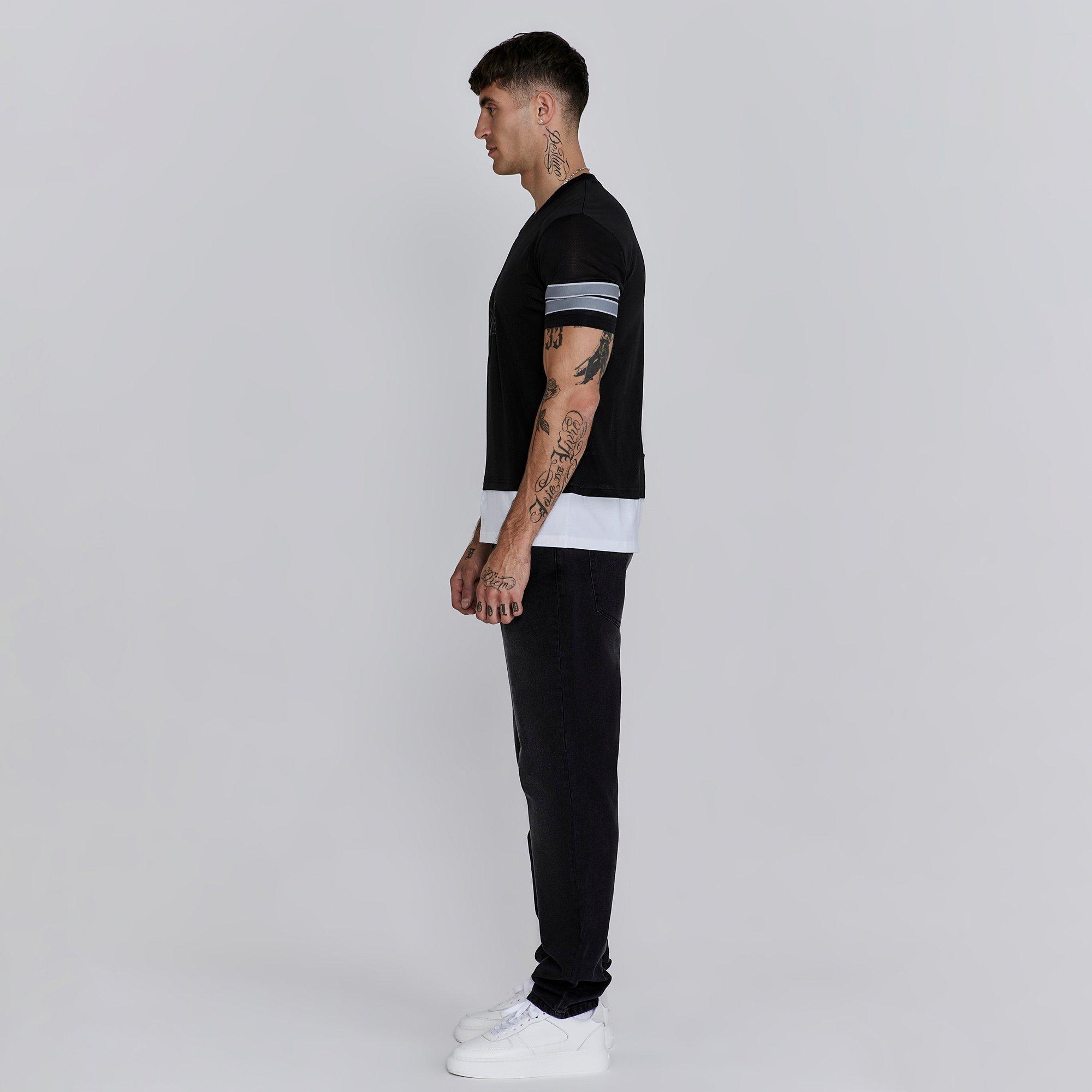 Nero - SikSilk - Slim Fit Sports T-Shirt - 4
