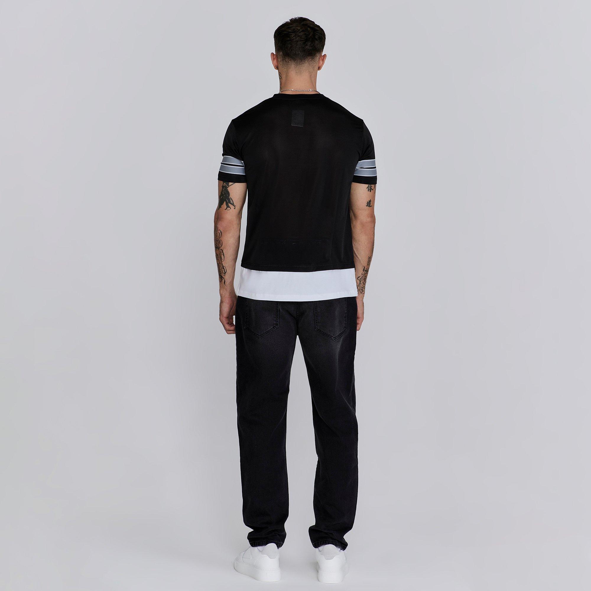 Nero - SikSilk - Slim Fit Sports T-Shirt - 5
