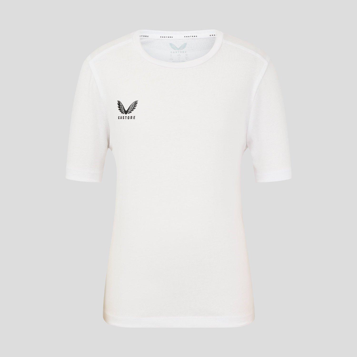 Castore  Kids ' T-Shirt - Brill White - 9-10 (M)