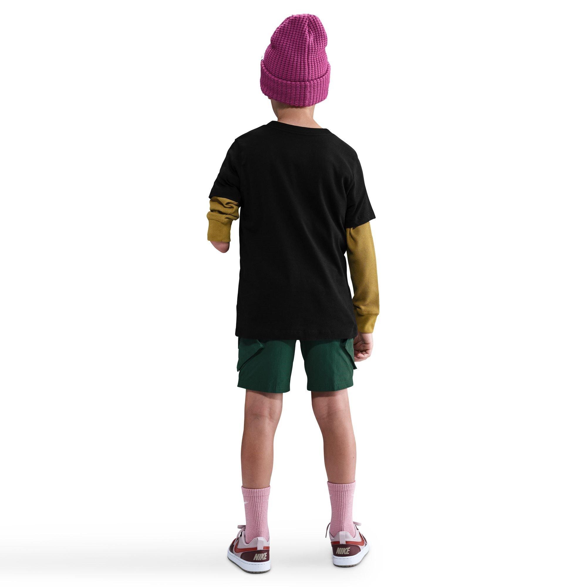 Schwarz - Nike - Animal Tee Jn54 - 4