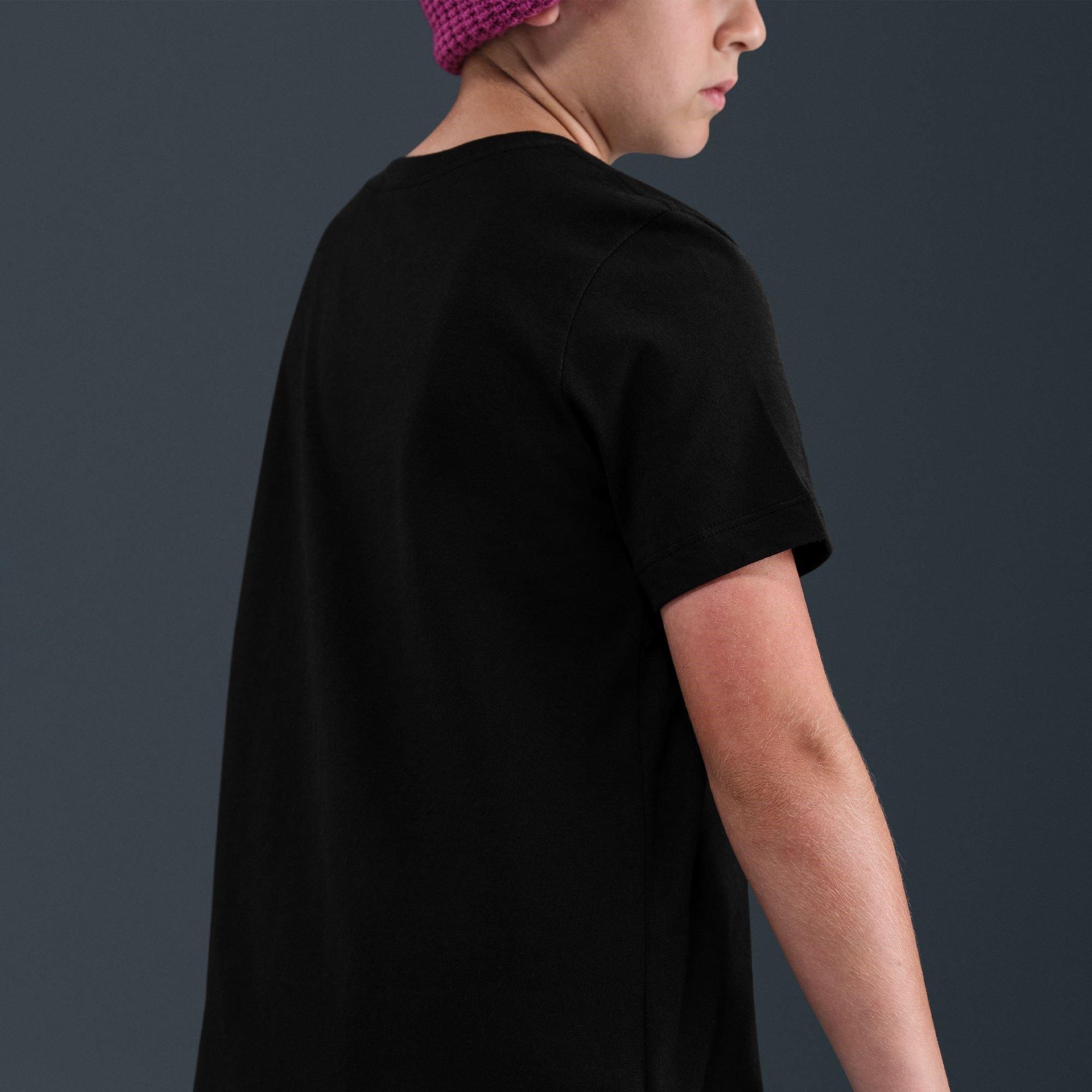 Schwarz - Nike - Animal Tee Jn54 - 9