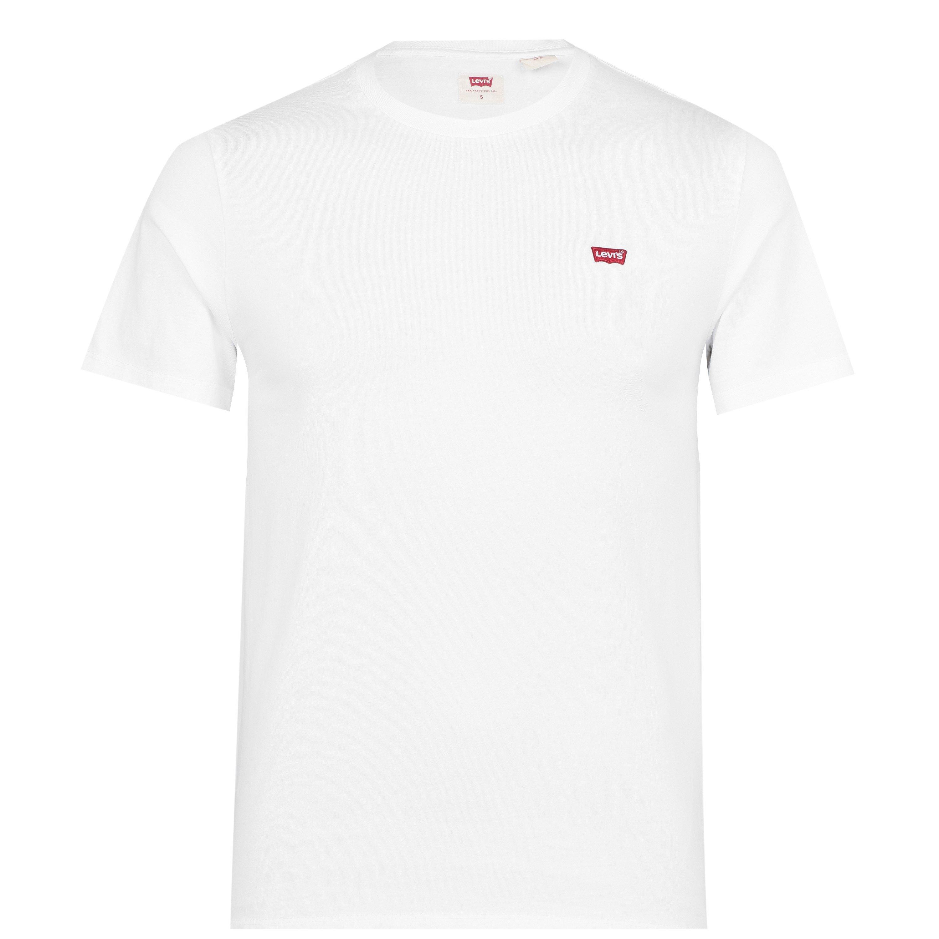 White - Levis - Original T Shirt - 8