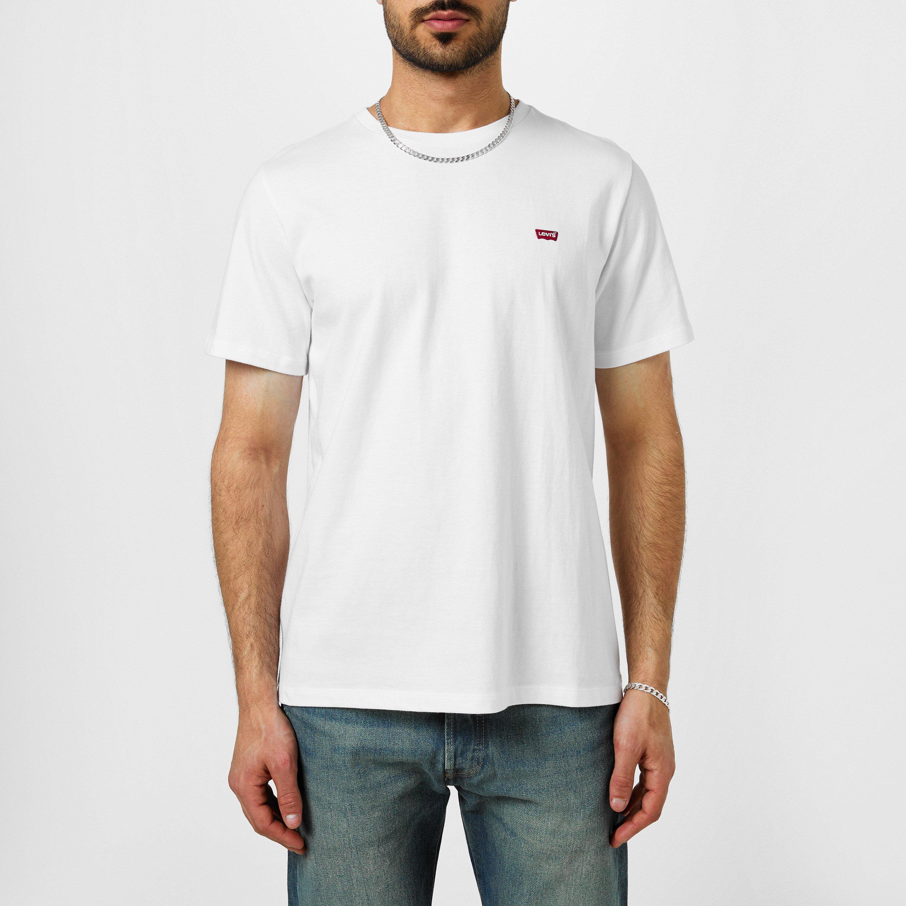 White - Levis - Original T Shirt - 3