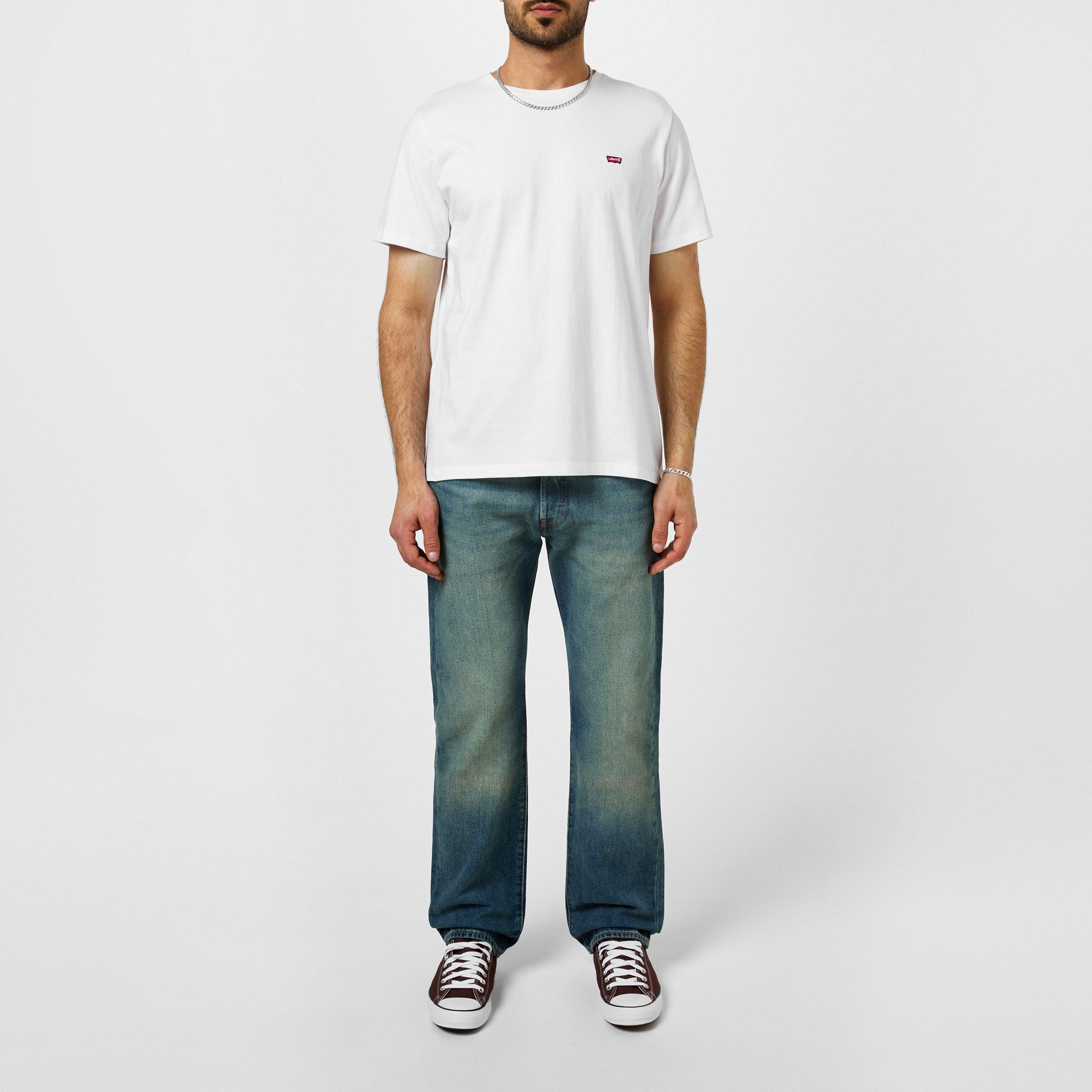 White - Levis - Original T Shirt - 7