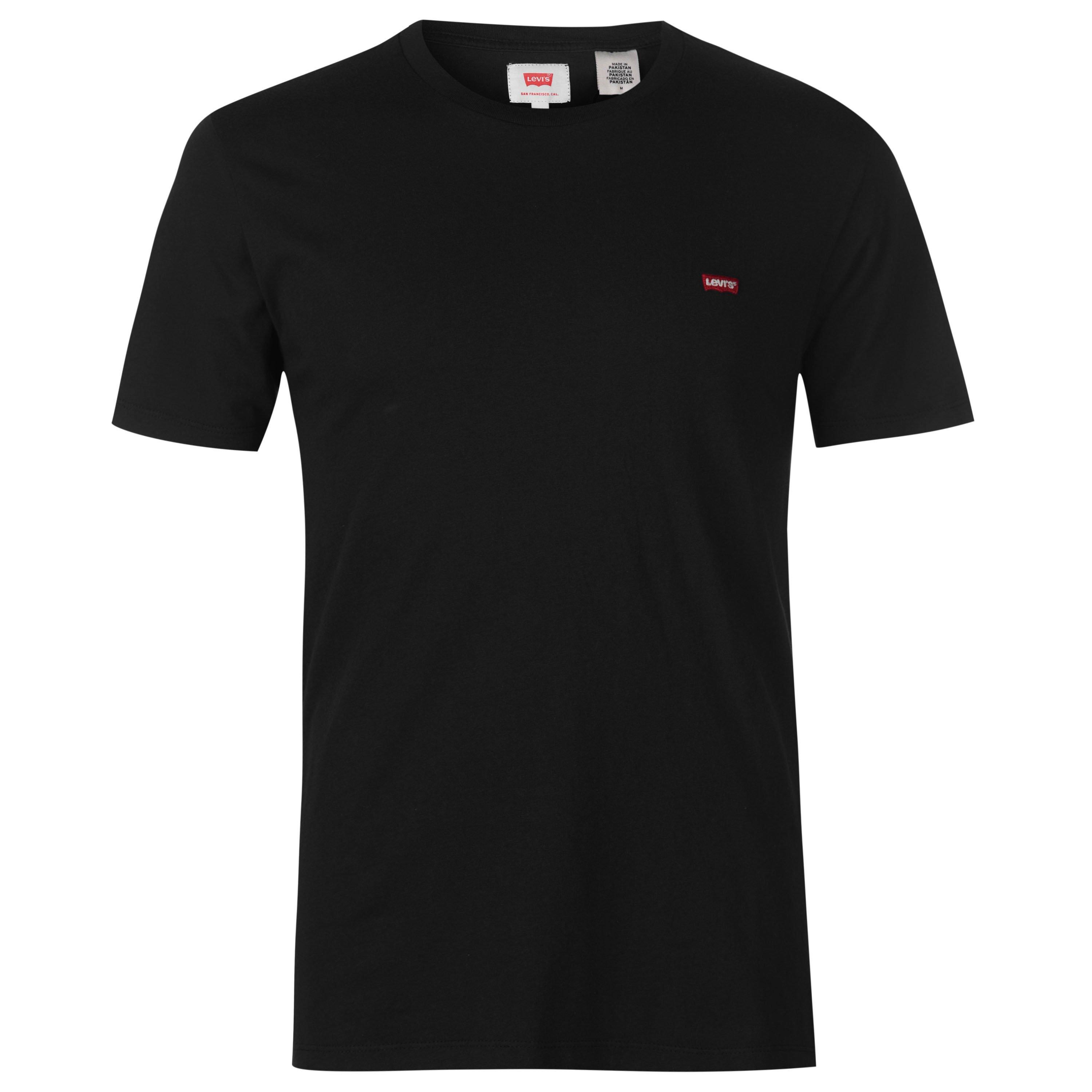 Black - Levis - Original T Shirt - 7