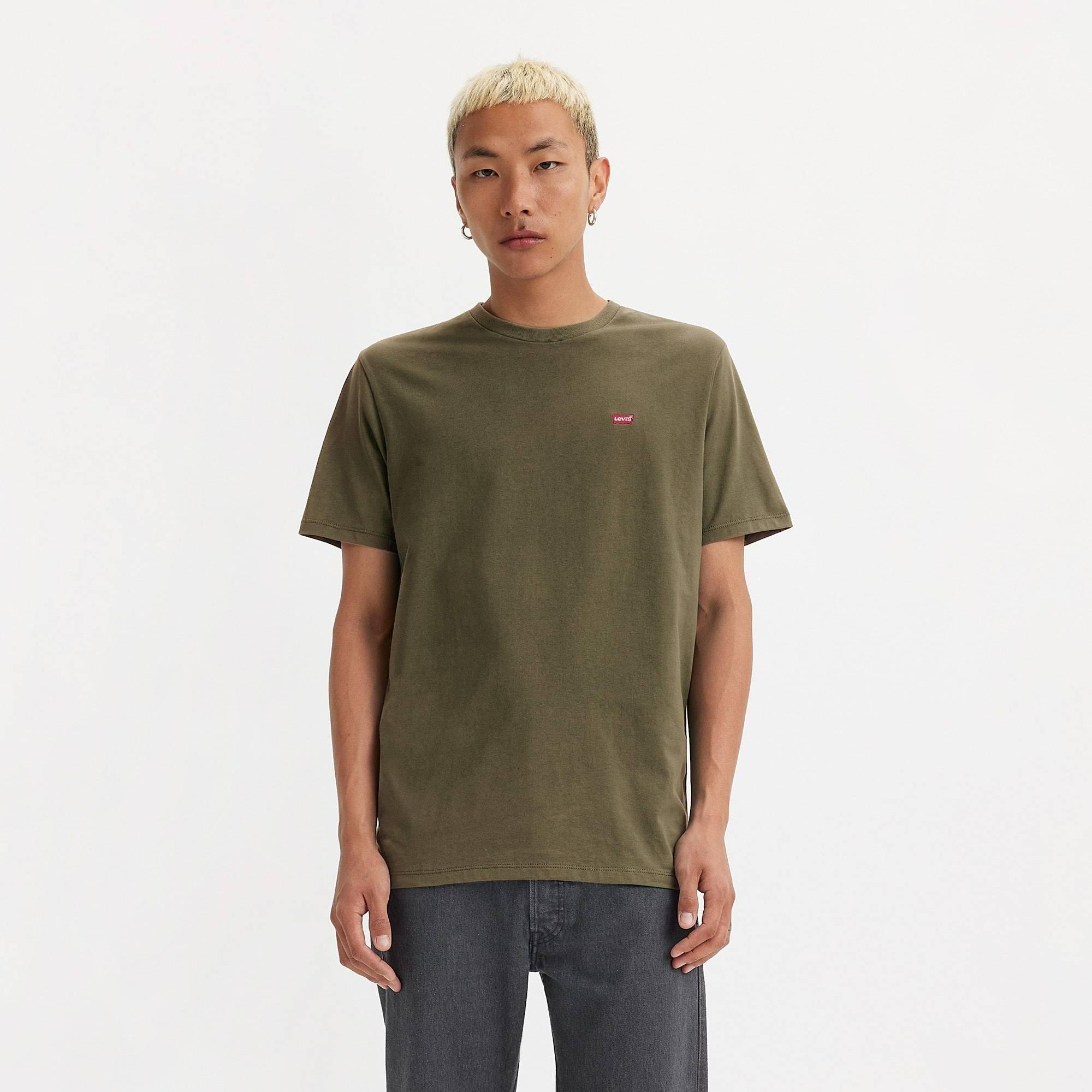 Levis Men's Original T Shirt - Olive Night - XL