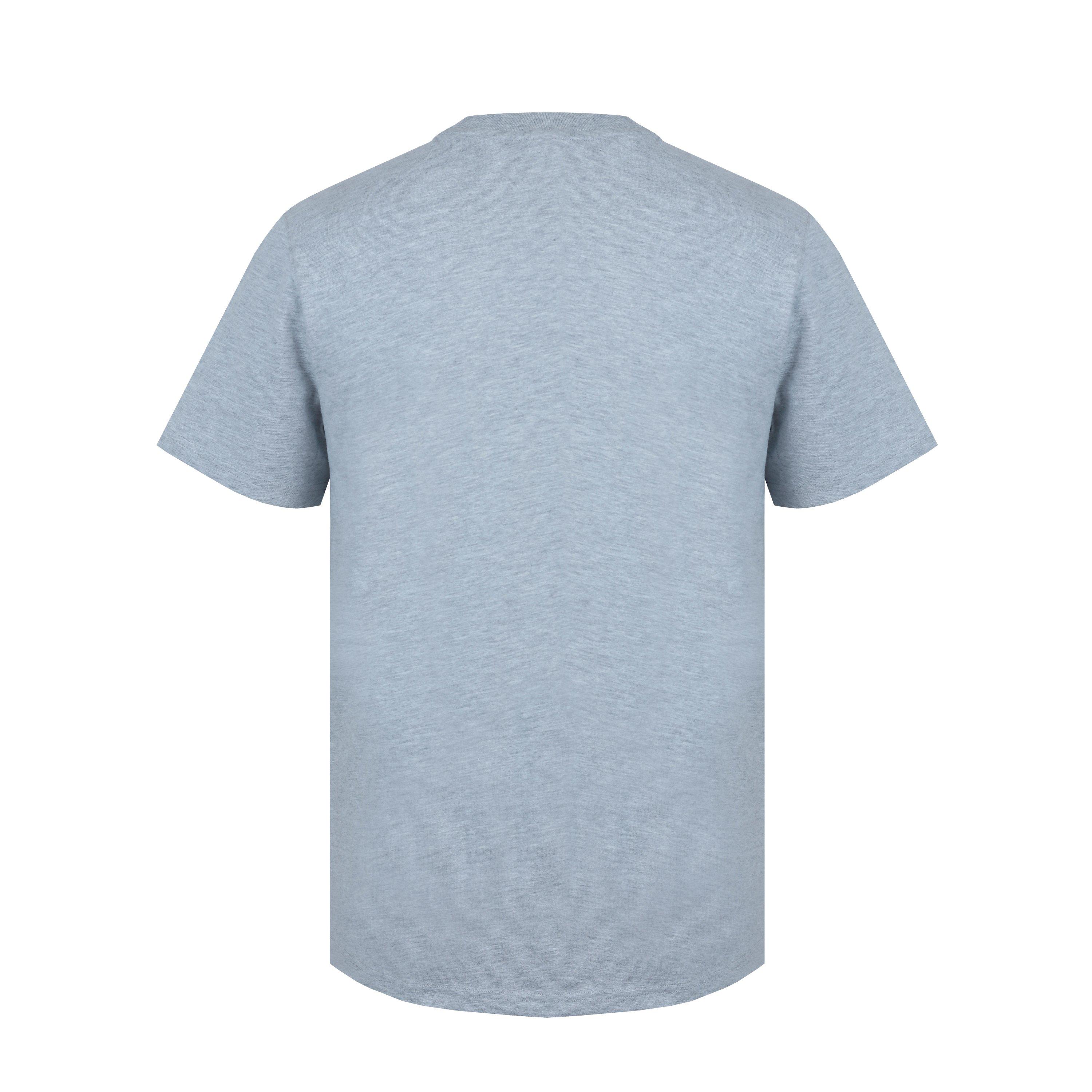 Grey Marl Llogo - SoulCal - Graphic Print T-Shirt Men’s - 2