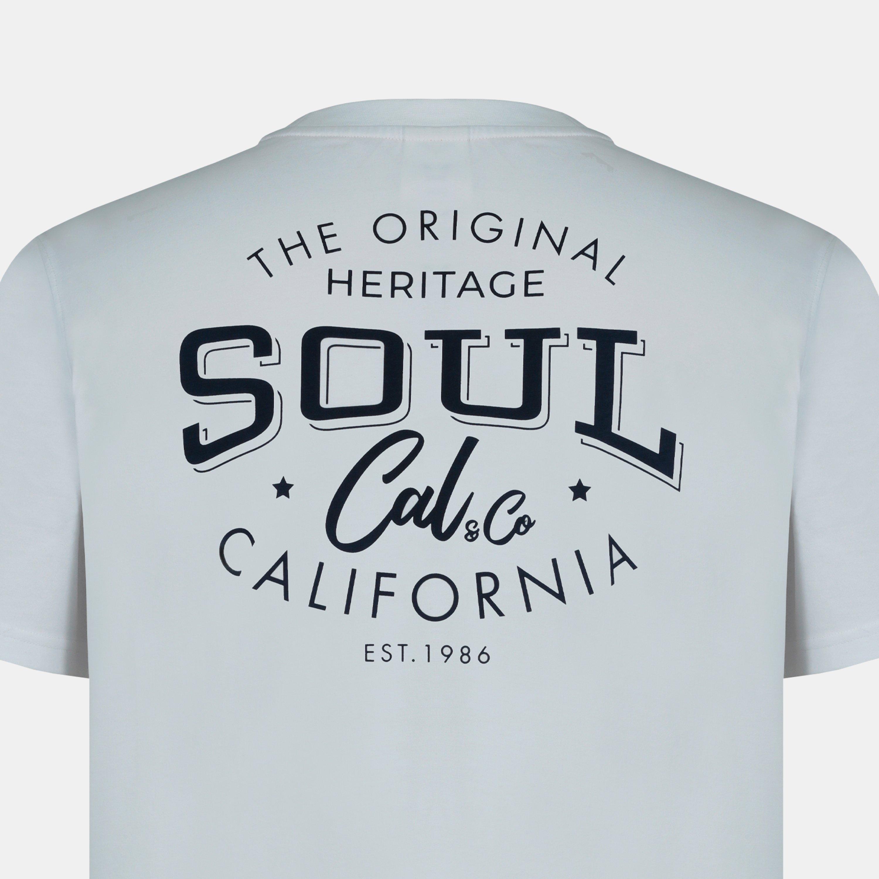White Heritage - SoulCal - Graphic Print T-Shirt Men’s - 6