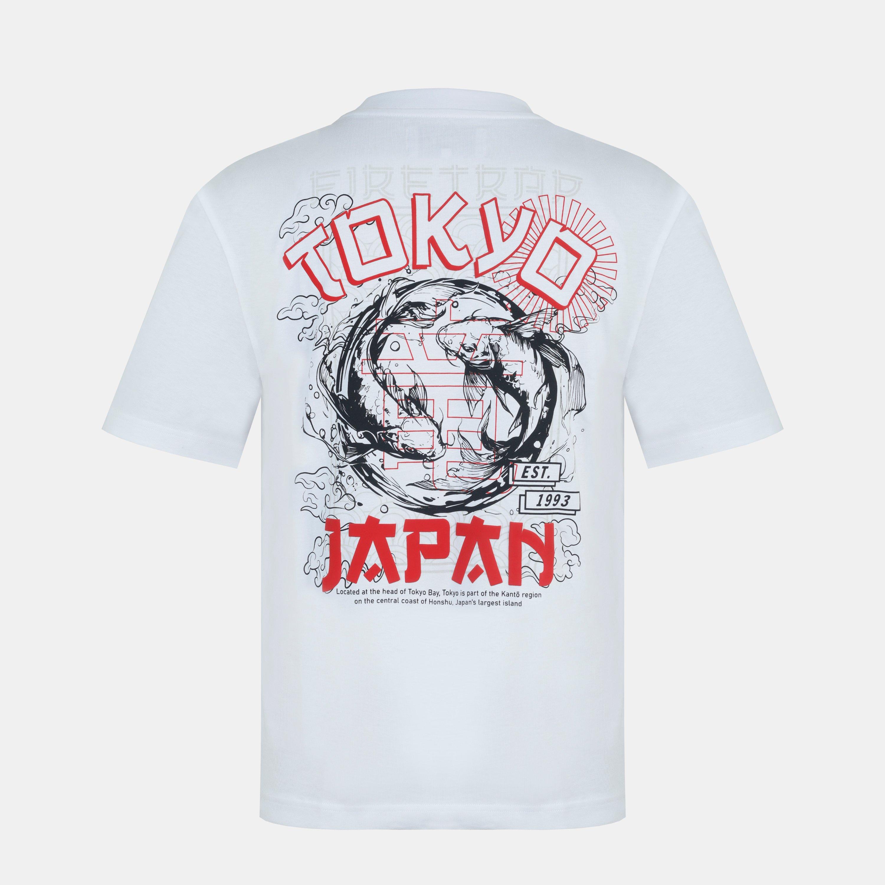 White - Firetrap - Tokyo Oversized T-Shirt - 2