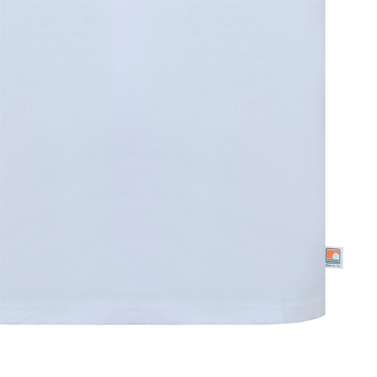 White - SoulCal - Signature Regular Fit T-Shirt - 6