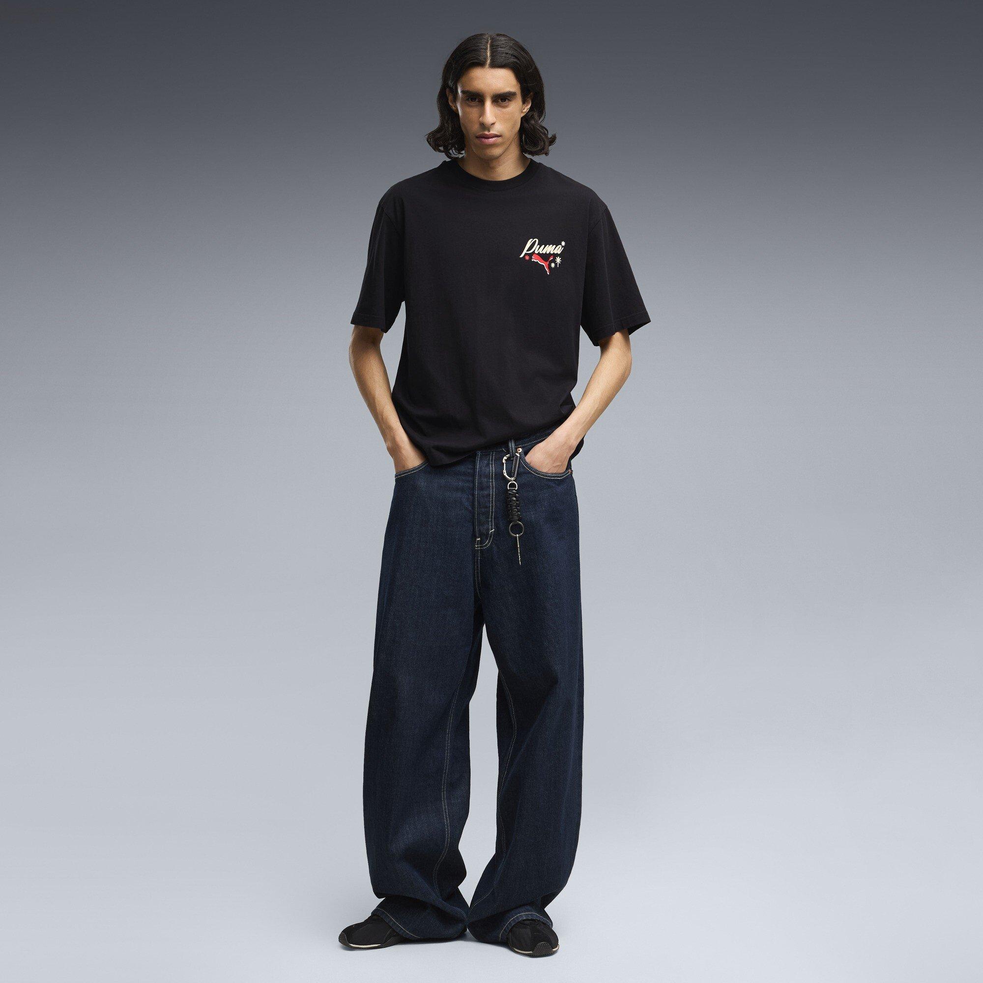 Puma Black - Puma - Puma Champ Boxy Tee Sn71 - 5
