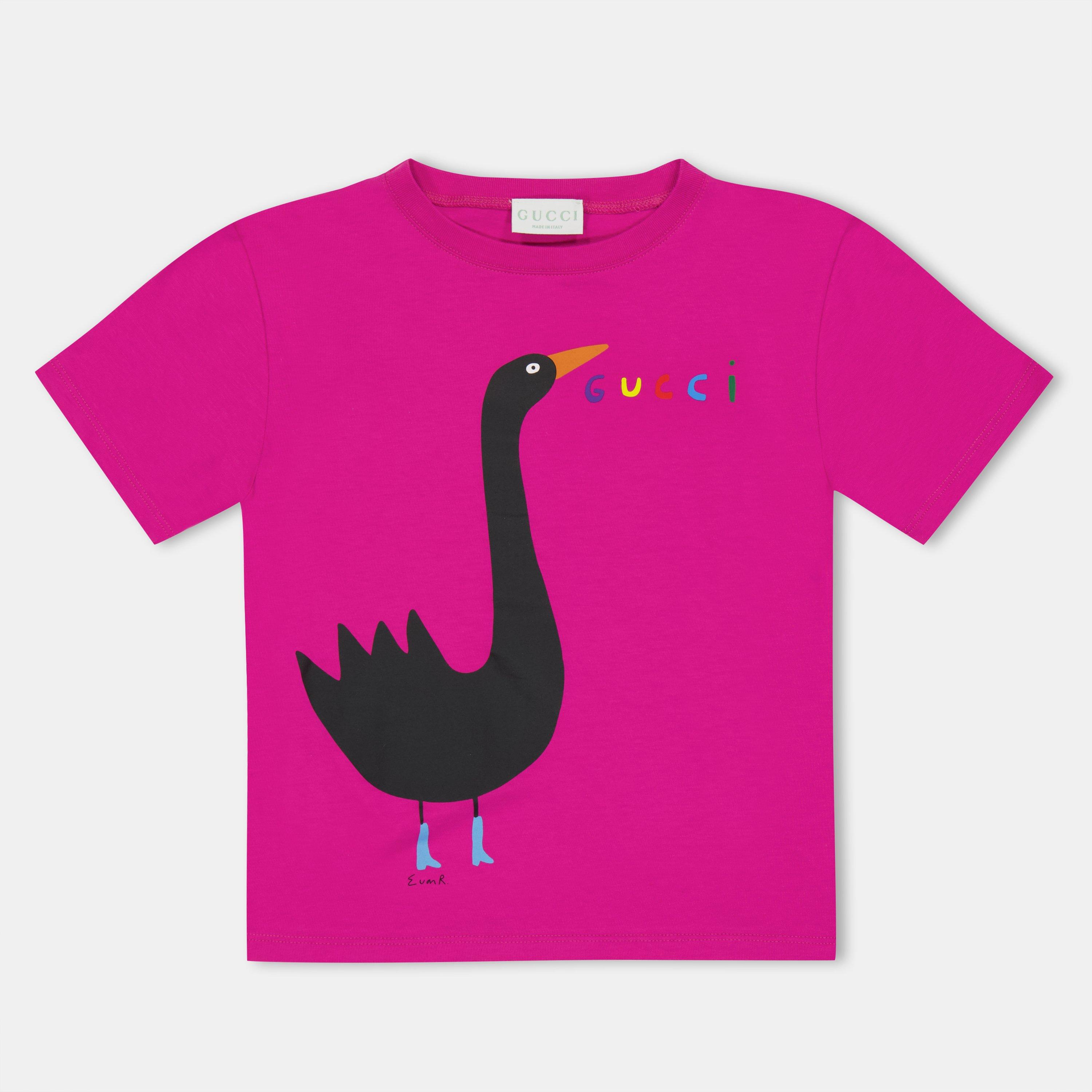Fucsia 5015 - Gucci - Kids Regular Fit T-Shirts - 1